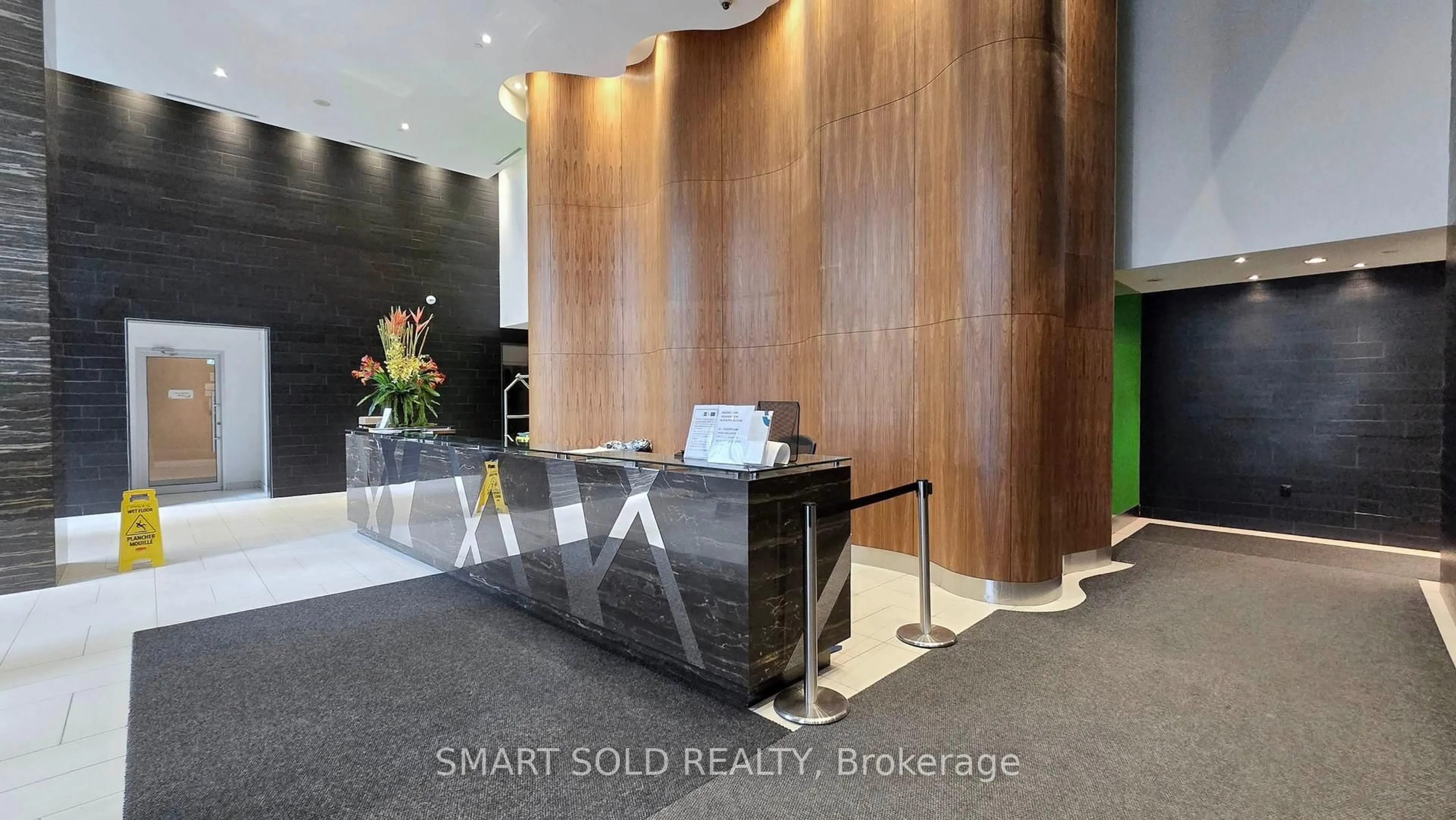 Lobby for 151 Dan Leckie Way #736, Toronto Ontario M5V 4B2