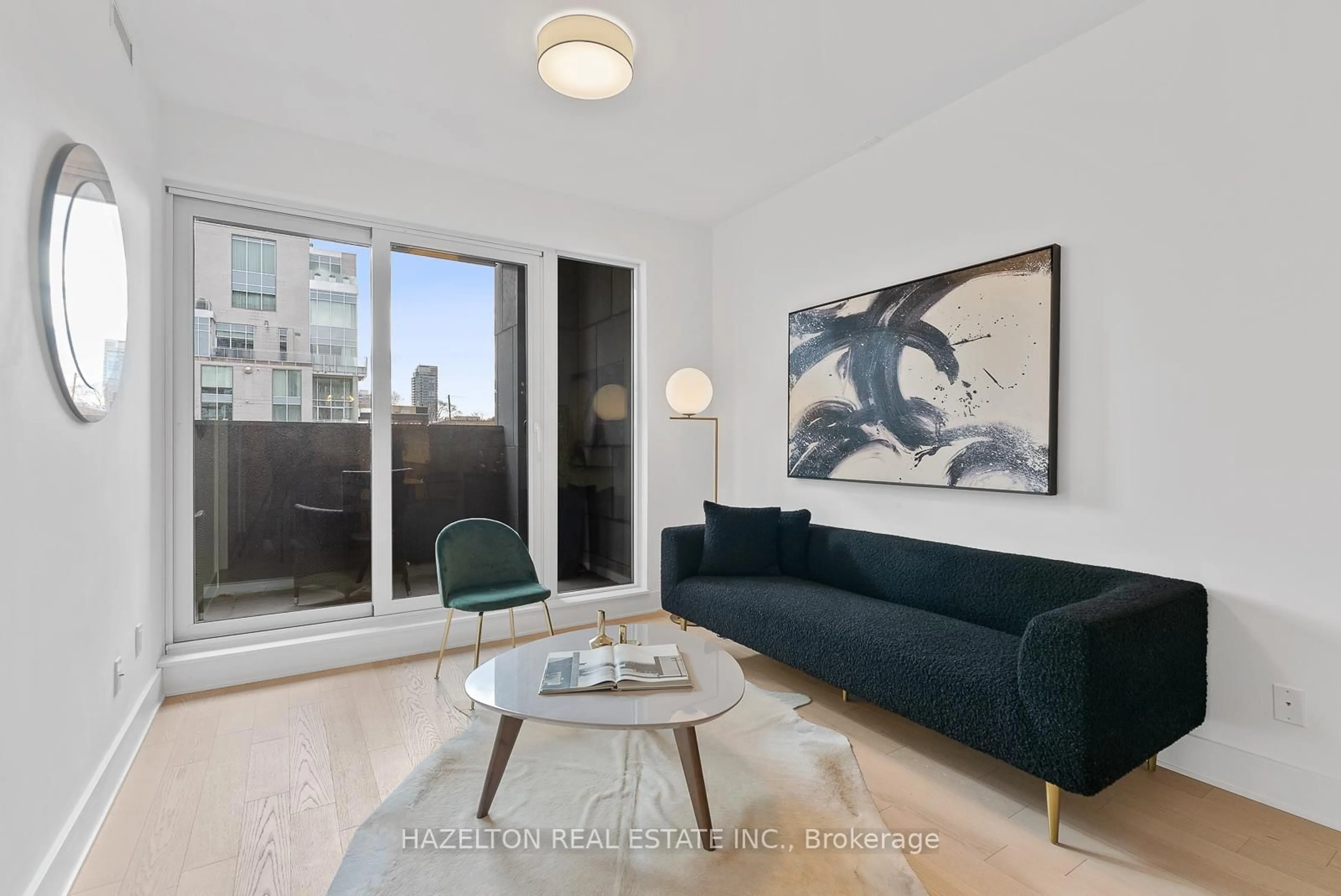 Living room with furniture, unknown for 128 Pears Ave #302, Toronto Ontario M5R 0A9