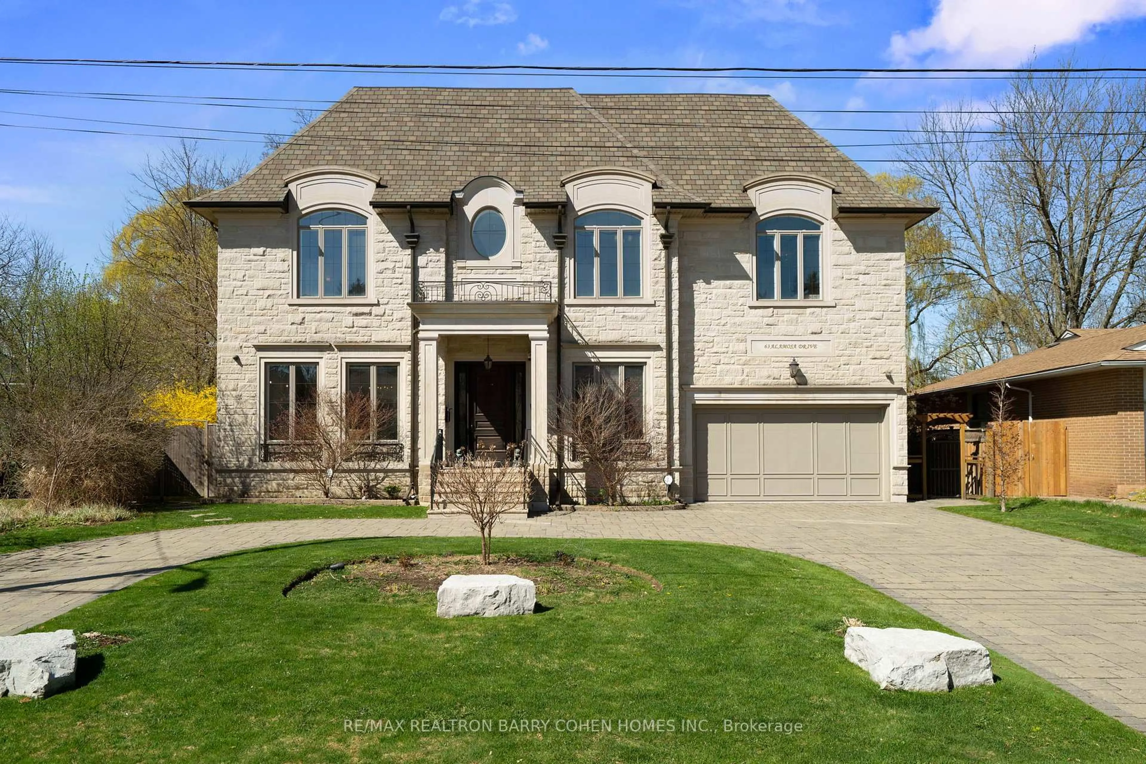 Home with brick exterior material, street for 63 Alamosa Dr, Toronto Ontario M2J 2N8