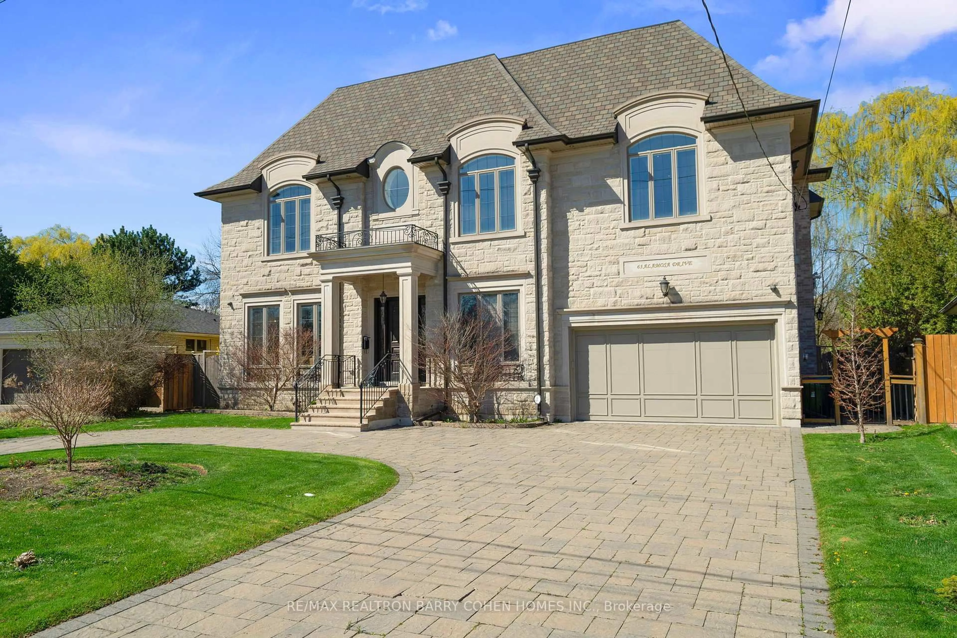 Home with brick exterior material, street for 63 Alamosa Dr, Toronto Ontario M2J 2N8