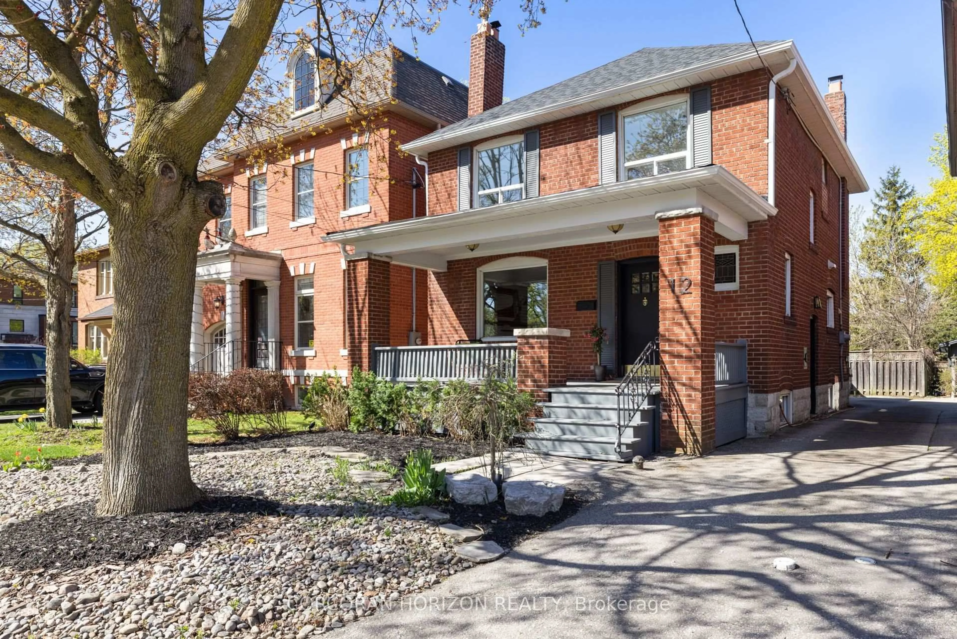 Home with brick exterior material, street for 12 Haddon St, Toronto Ontario M5M 3M9