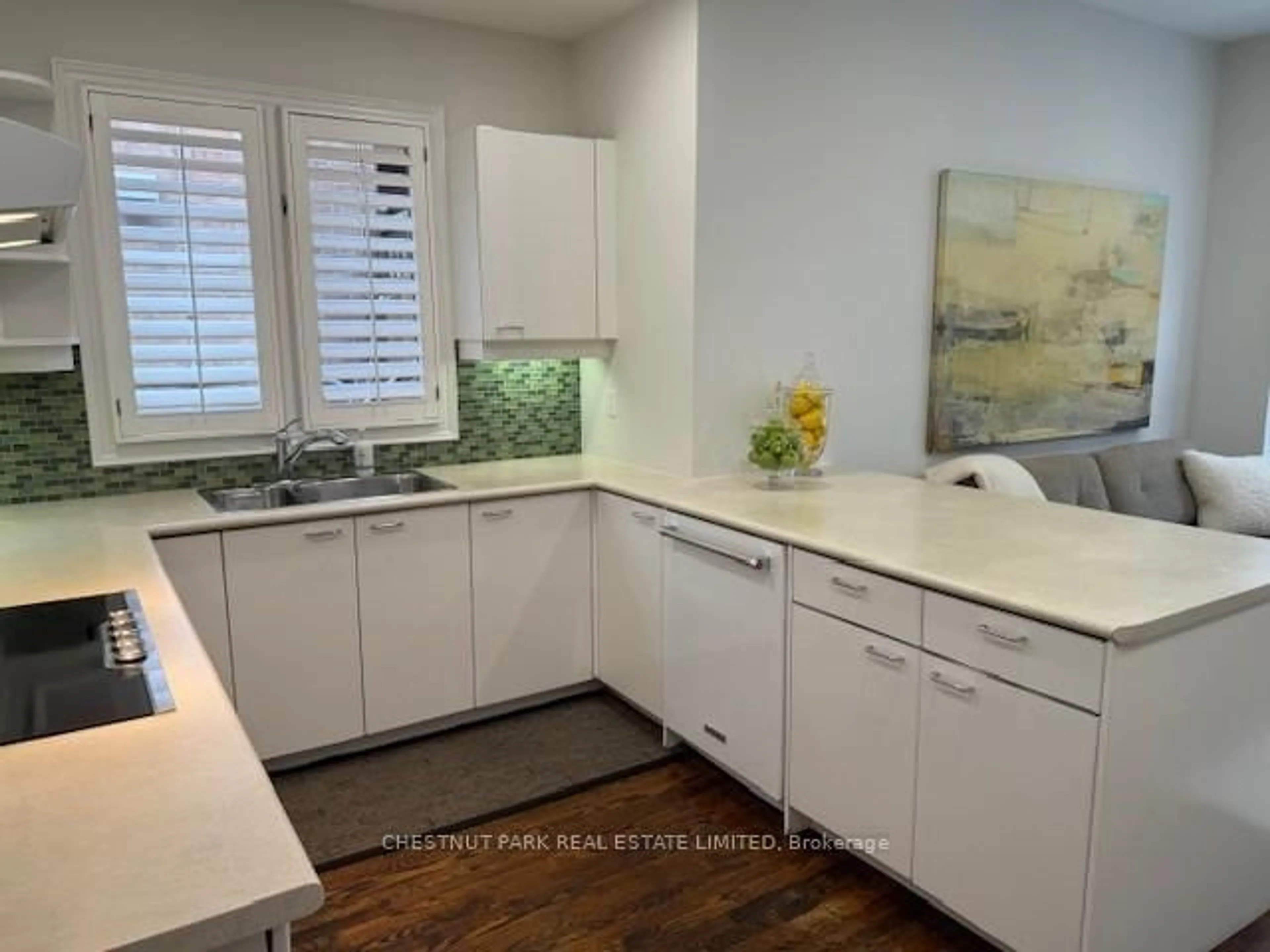 Contemporary kitchen, ceramic/tile floor for 26 Tilson Rd, Toronto Ontario M4S 1P4