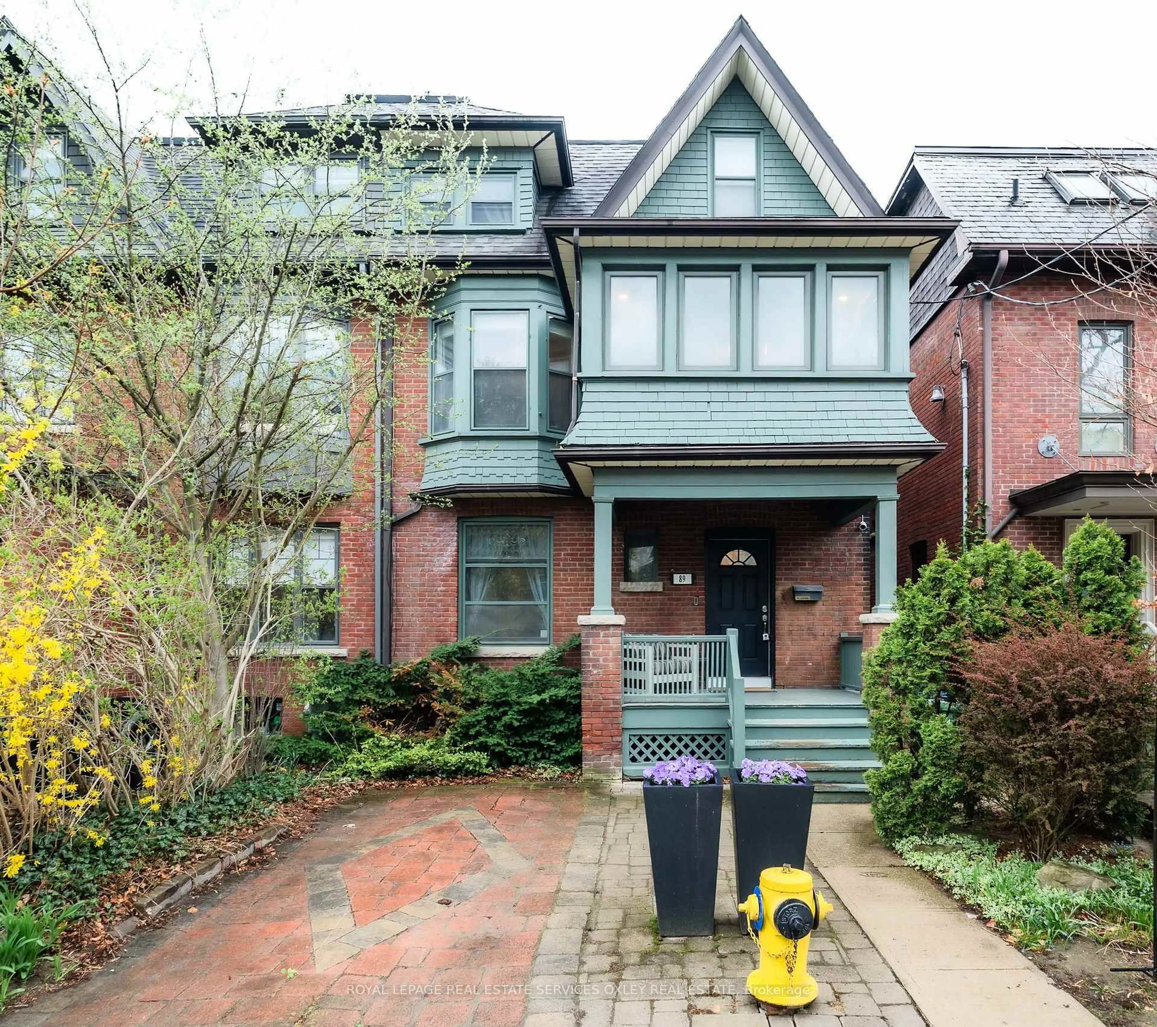 Home with brick exterior material, street for 89 Walker Ave, Toronto Ontario M4V 1G3