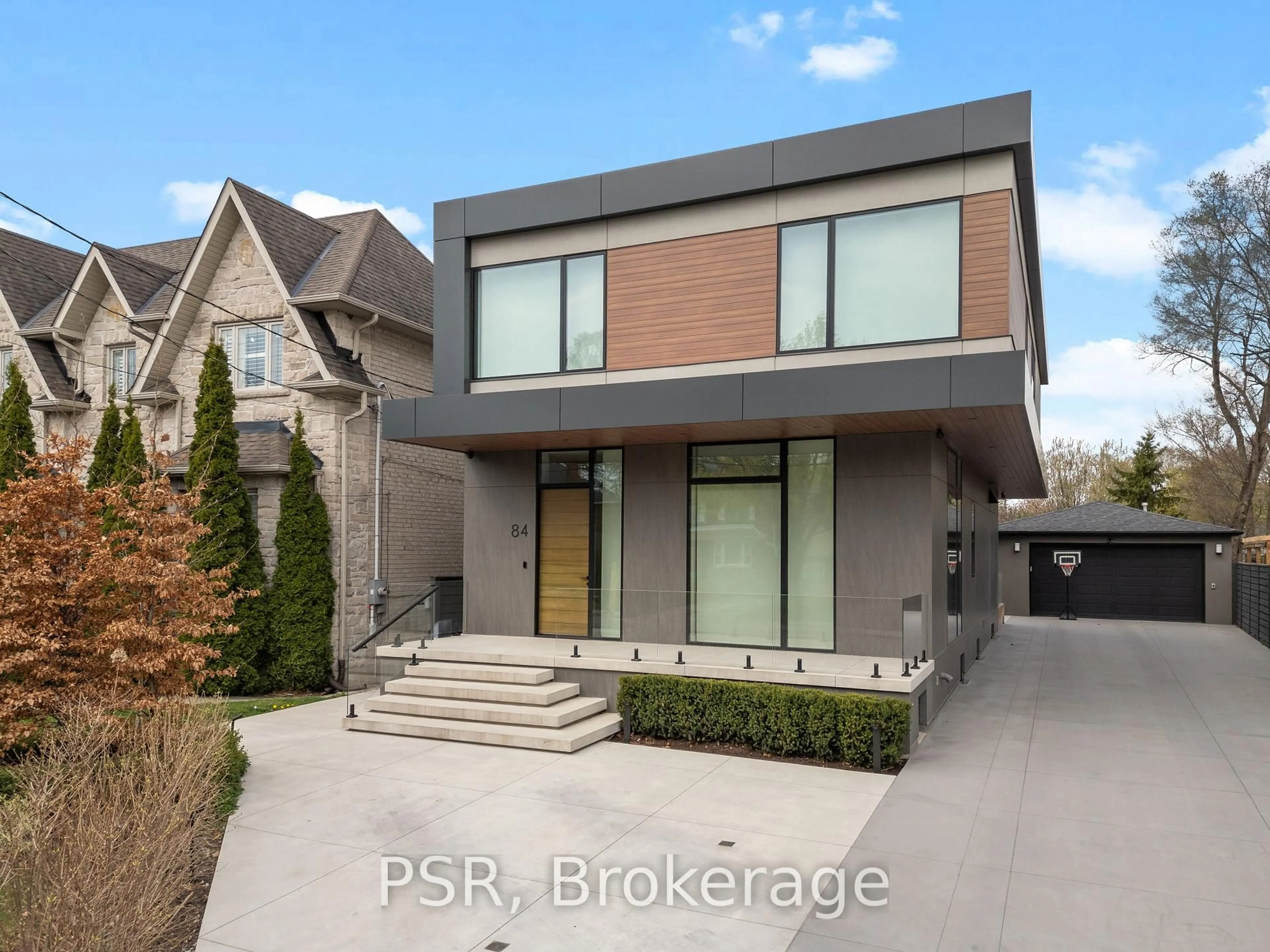 Home with brick exterior material, street for 84 Brookview Dr, Toronto Ontario M6A 2K6