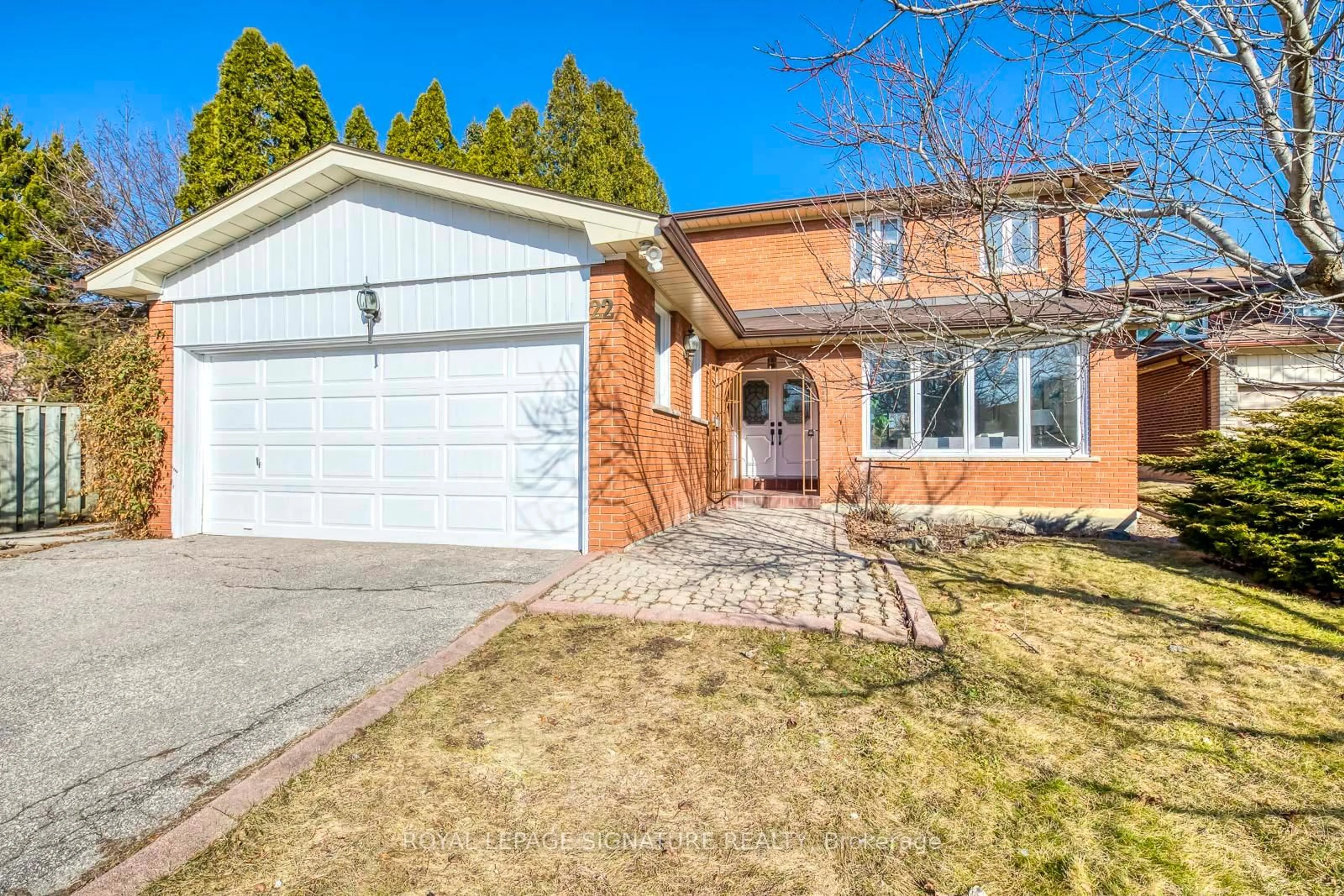 Home with brick exterior material, street for 22 Mcnicoll Ave, Toronto Ontario M2H 2A8