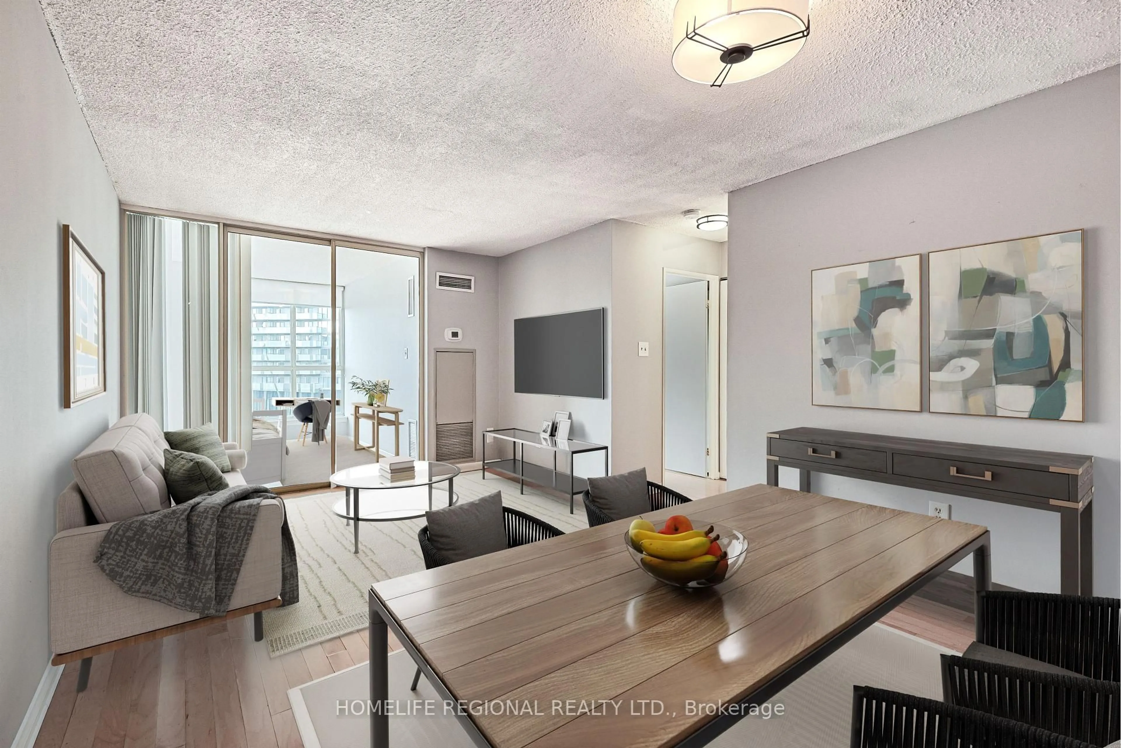 Living room with furniture, unknown for 44 St Joseph St #617, Toronto Ontario M4Y 2W4