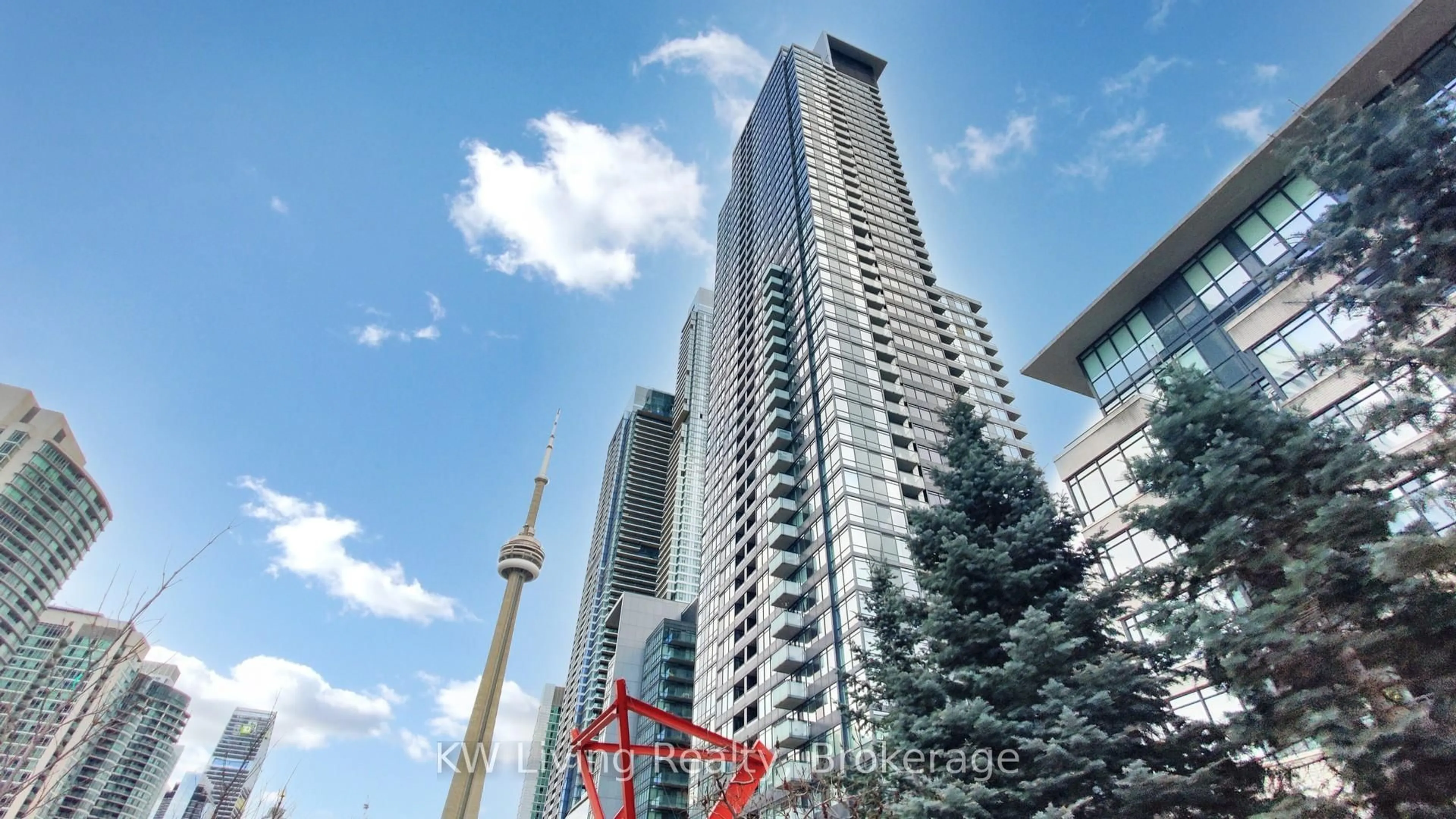Indoor foyer for 25 Telegram Mews #1701, Toronto Ontario M5V 3Z1