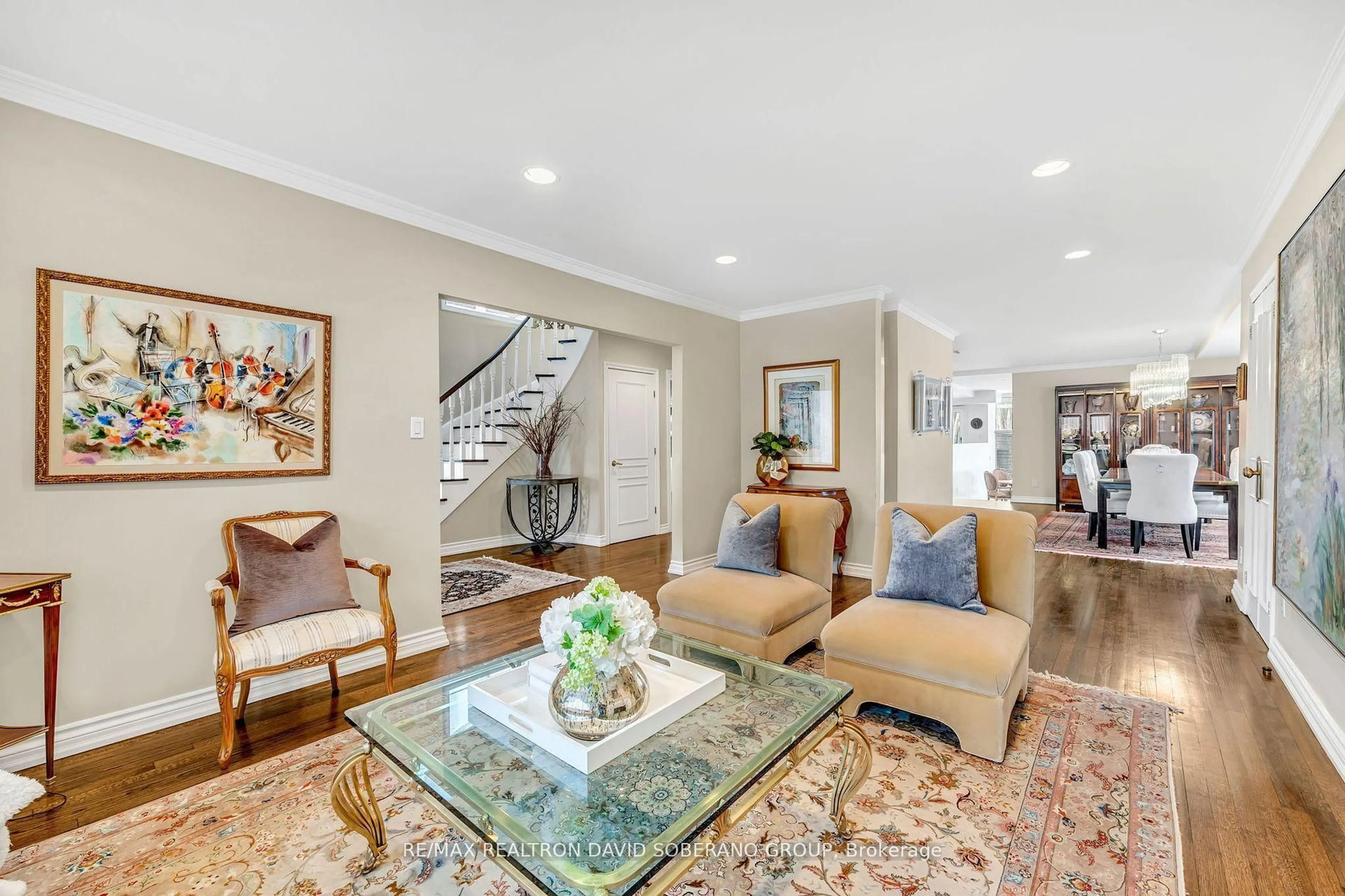 Living room with furniture, unknown for 14 Northmount Ave, Toronto Ontario M3H 1N4