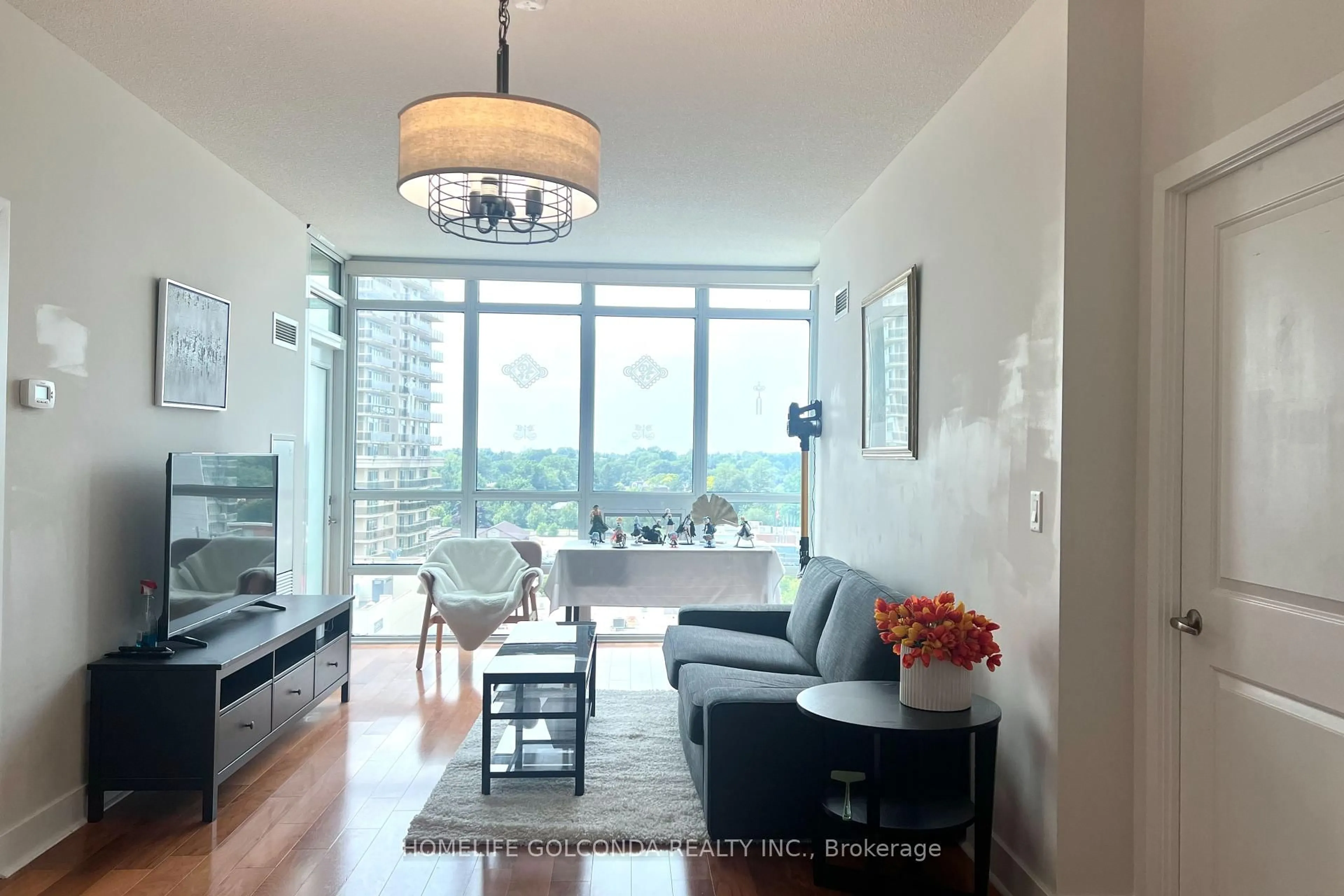 Living room with furniture, unknown for 26 Norton Ave #801, Toronto Ontario M2N 0C6