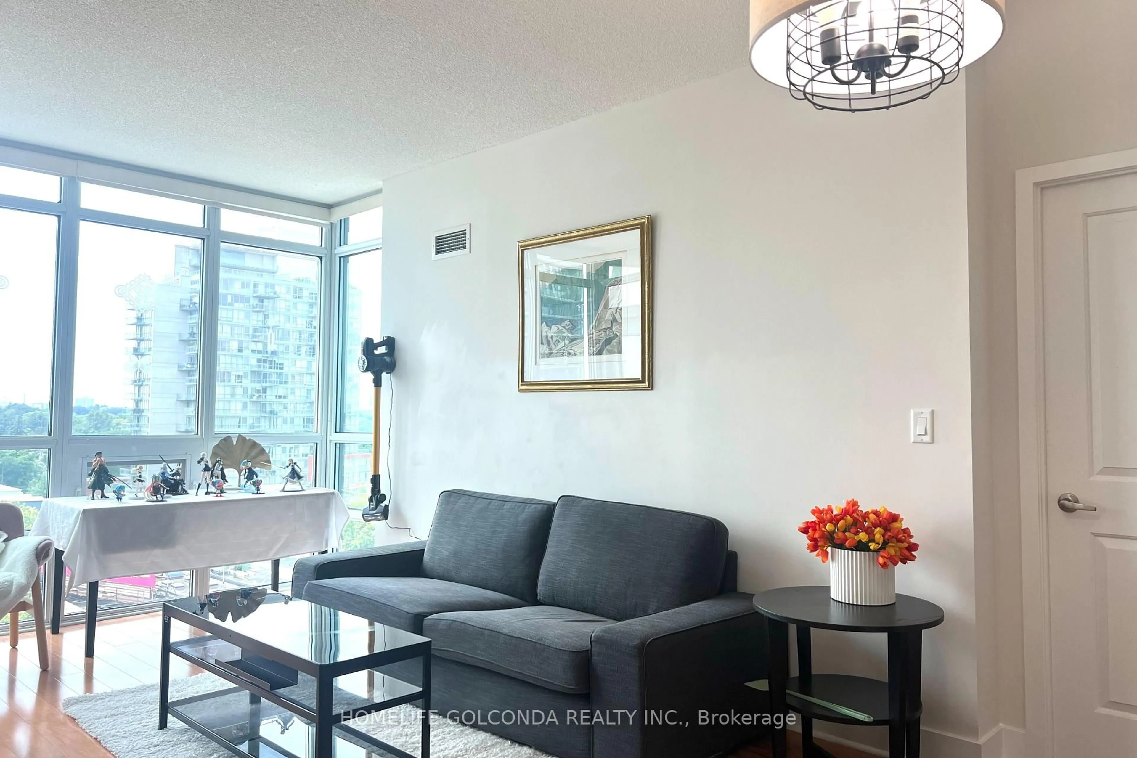 Living room with furniture, unknown for 26 Norton Ave #801, Toronto Ontario M2N 0C6