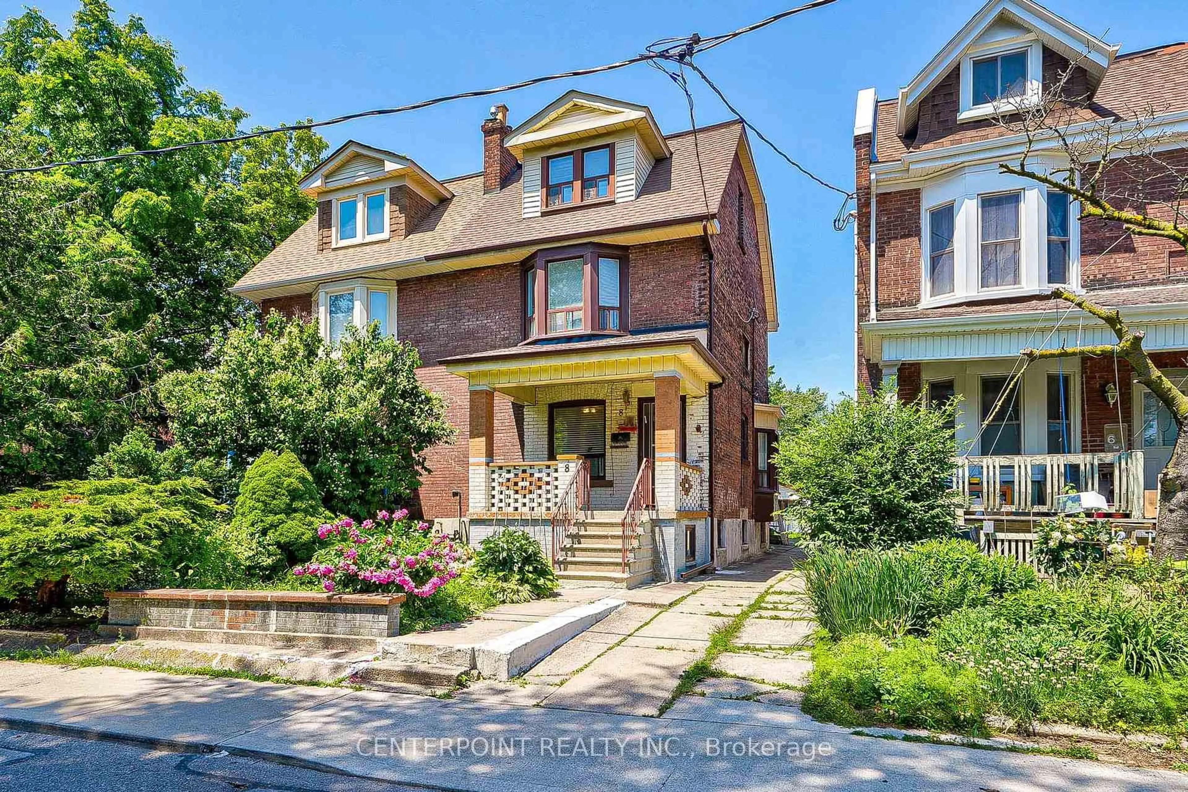 Home with brick exterior material, street for 8 Hepbourne St, Toronto Ontario M6H 1J8