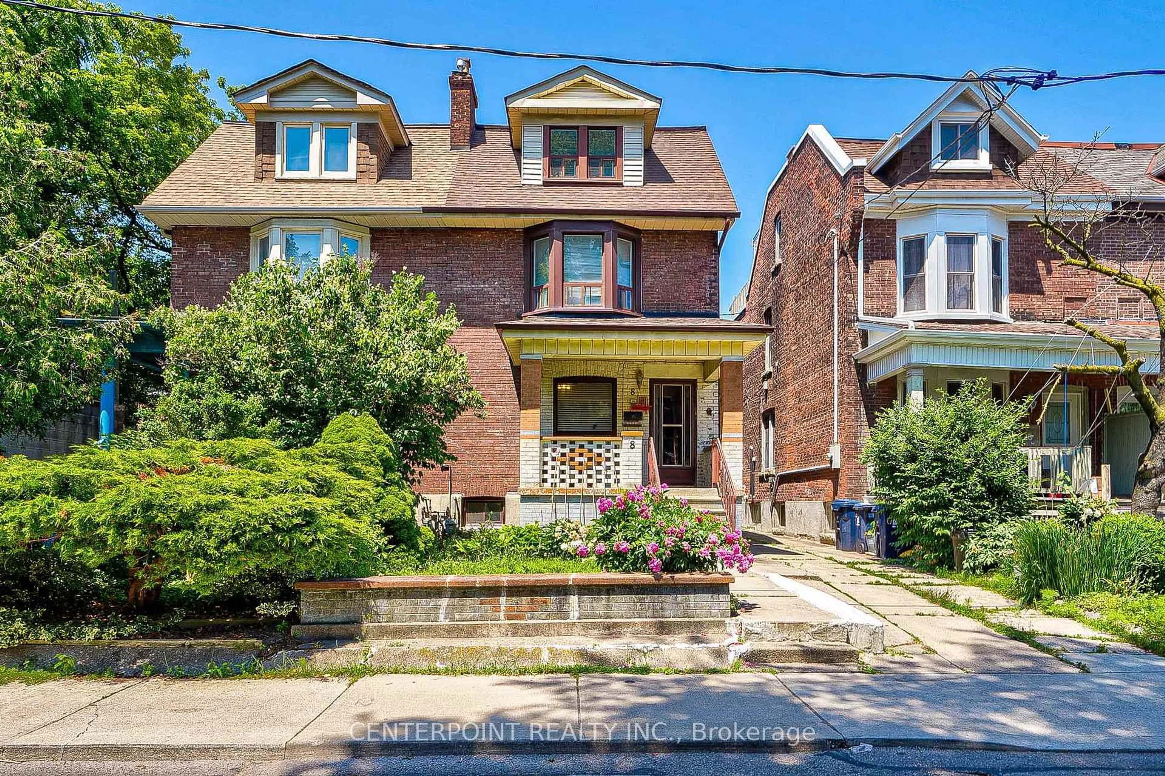 Home with brick exterior material, street for 8 Hepbourne St, Toronto Ontario M6H 1J8
