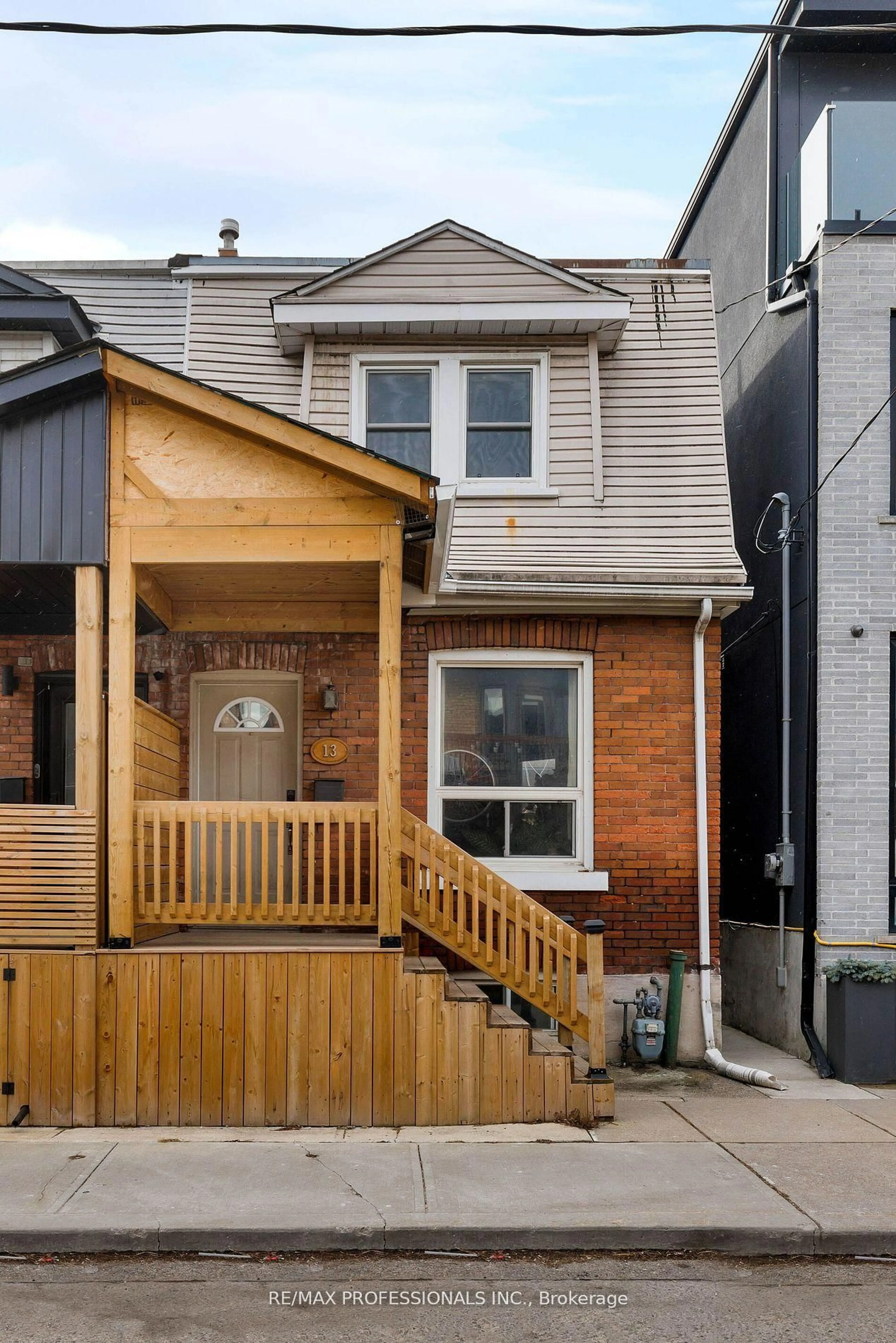 Home with brick exterior material, street for 13 Gore St, Toronto Ontario M6J 2C5