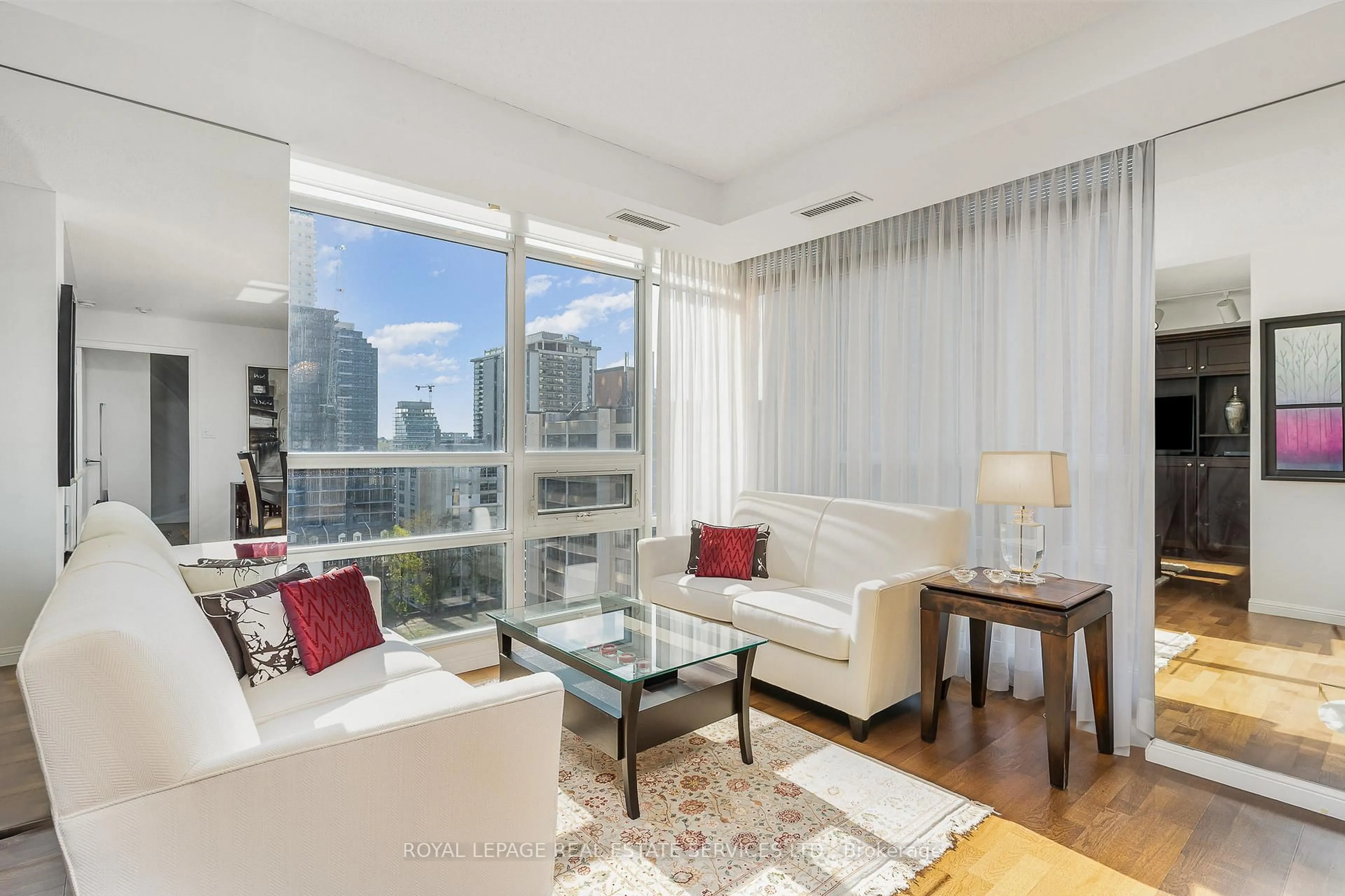 Living room with furniture, unknown for 900 Mount Pleasant Rd #1203, Toronto Ontario M4P 3J9