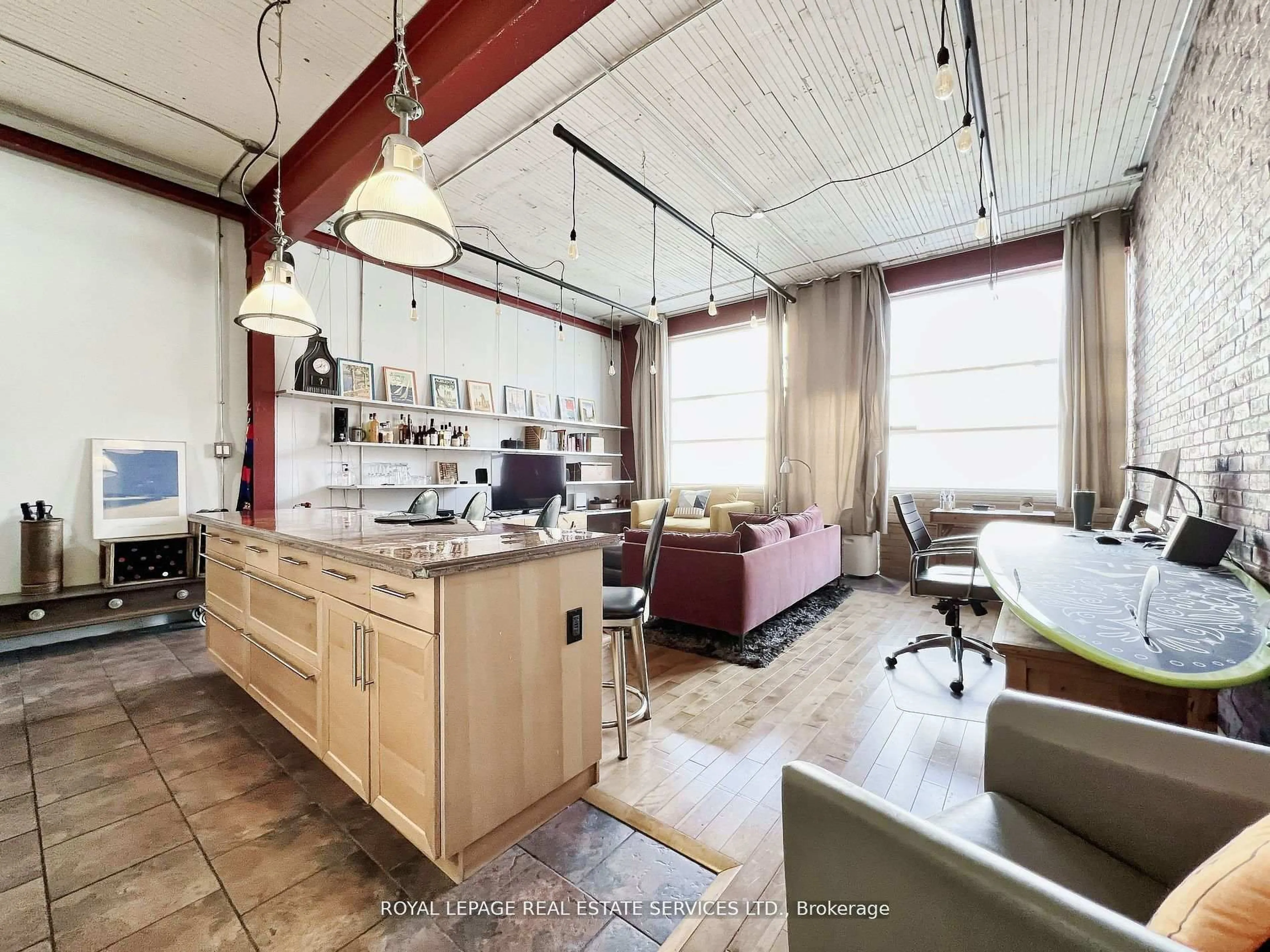 Open concept kitchen, unknown for 365 Dundas St #115, Toronto Ontario M5A 4R9