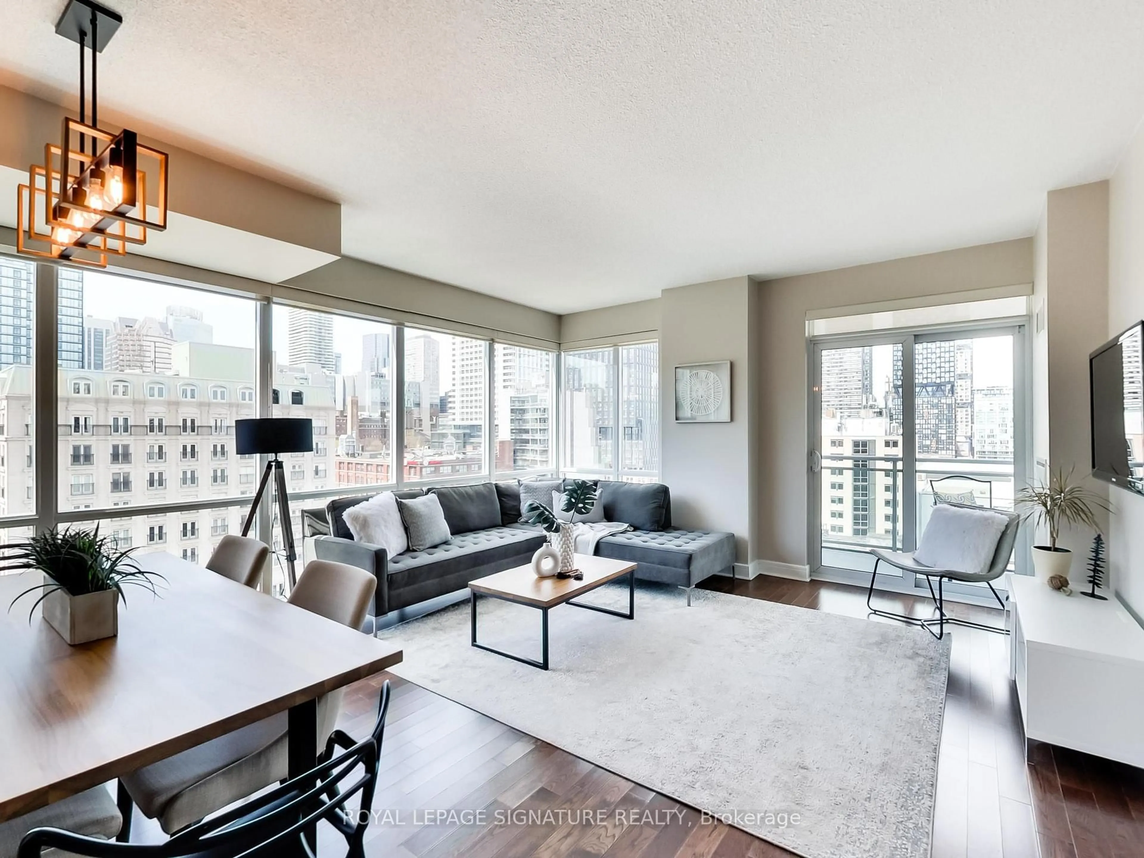 Living room with furniture, unknown for 116 George St #905, Toronto Ontario M5A 3S2