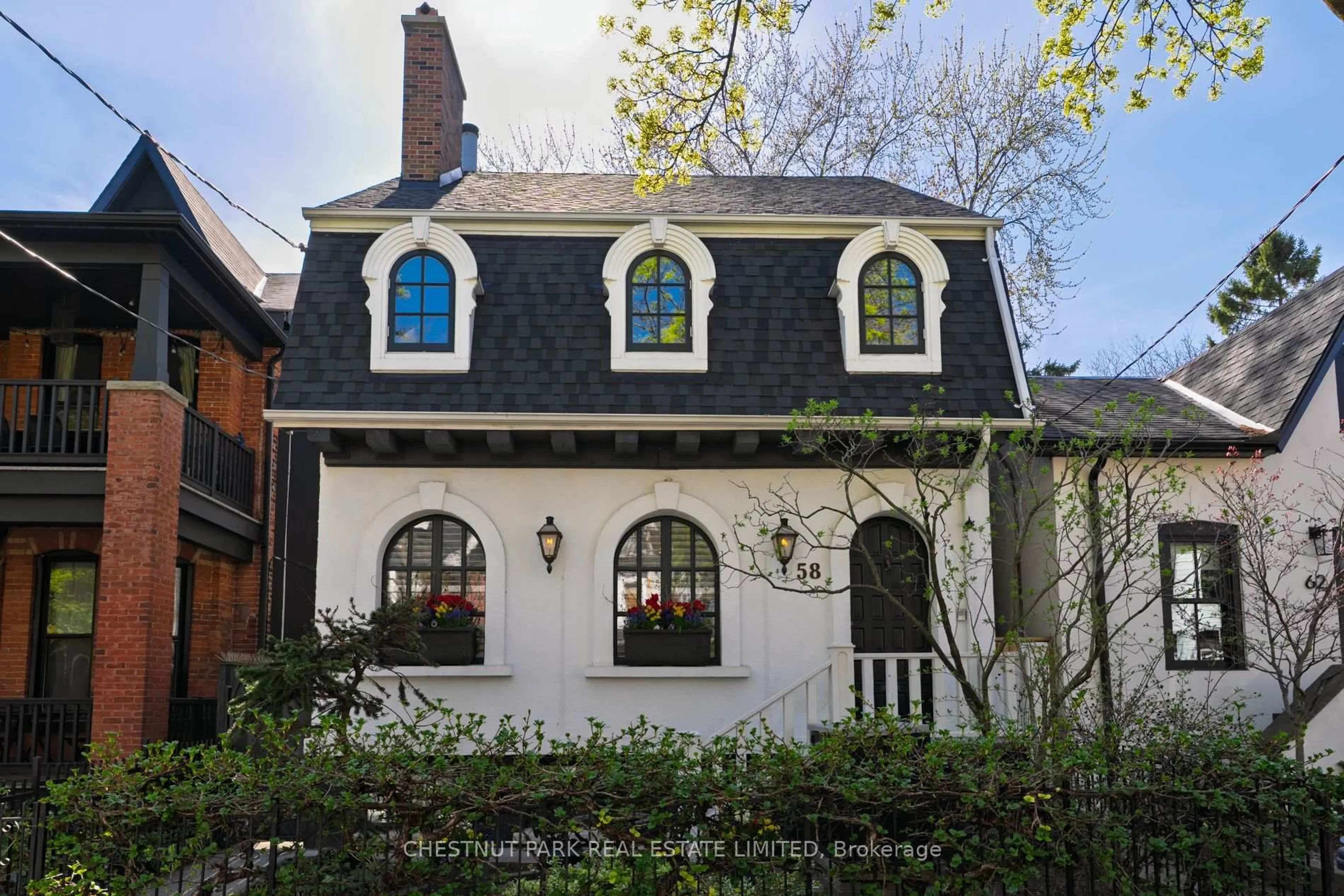 Home with brick exterior material, street for 58 Metcalfe St, Toronto Ontario M4X 1R8