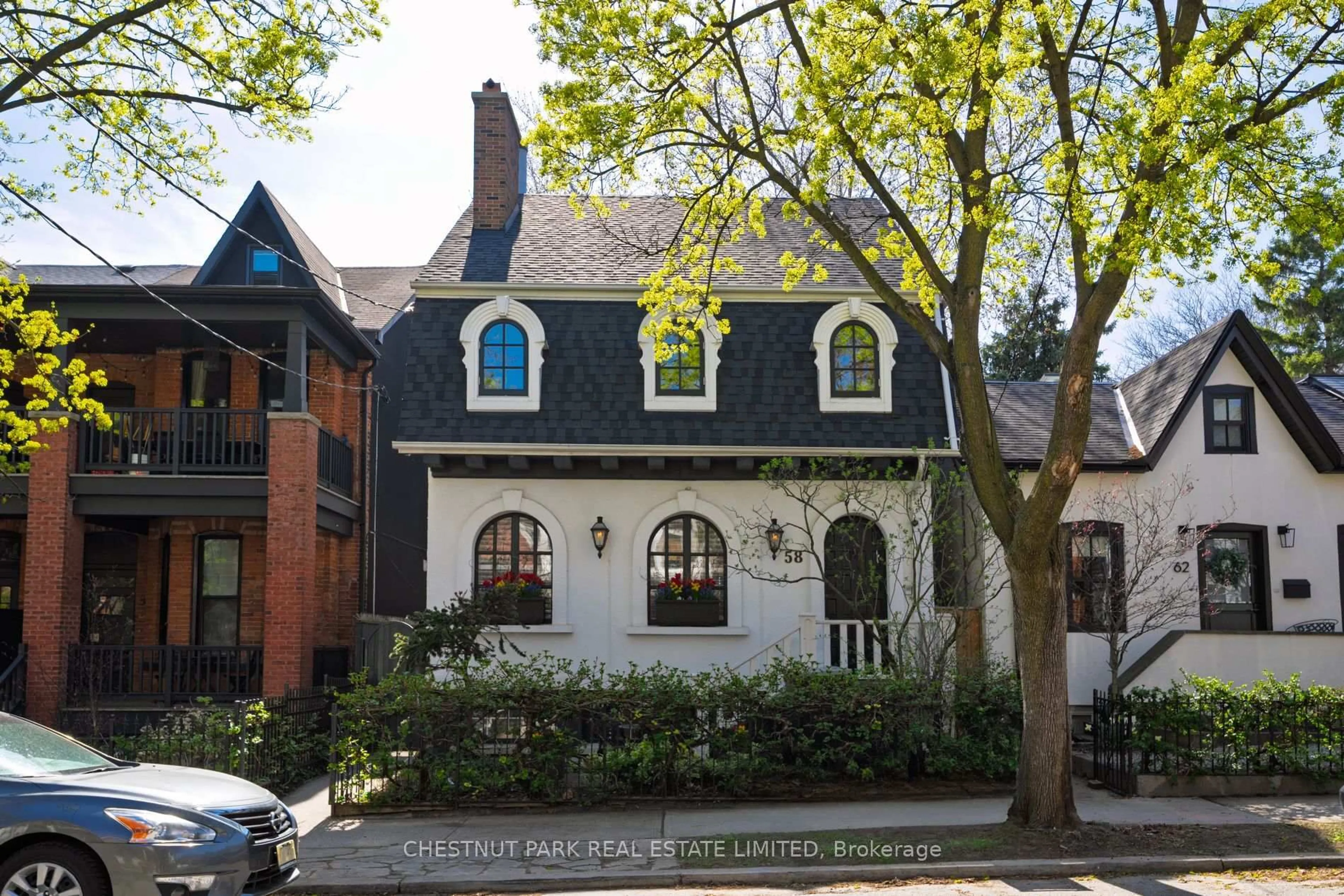 Home with brick exterior material, street for 58 Metcalfe St, Toronto Ontario M4X 1R8