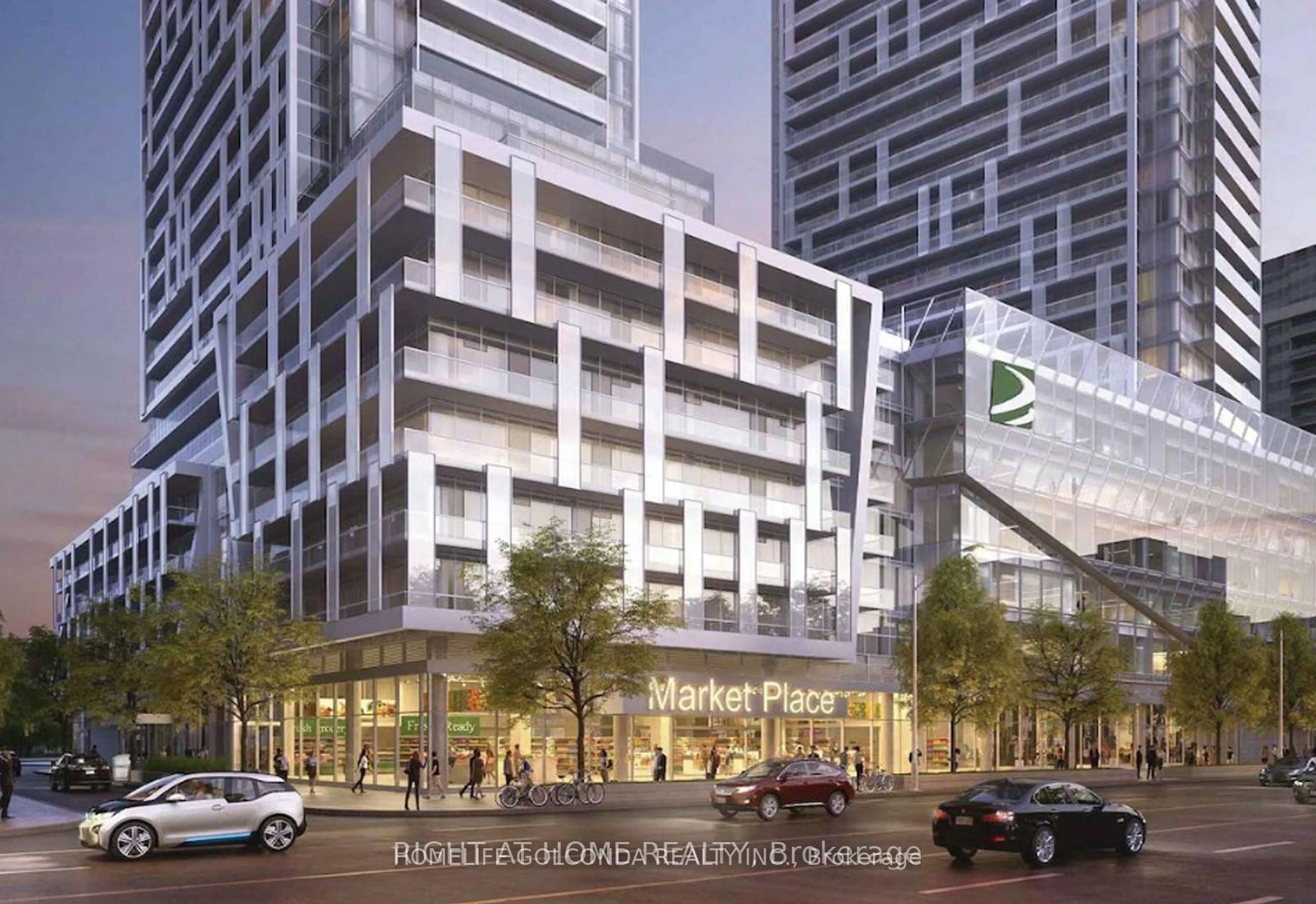Indoor foyer for 7 Golden Lion Hts #N1010, Toronto Ontario M2M 0C1