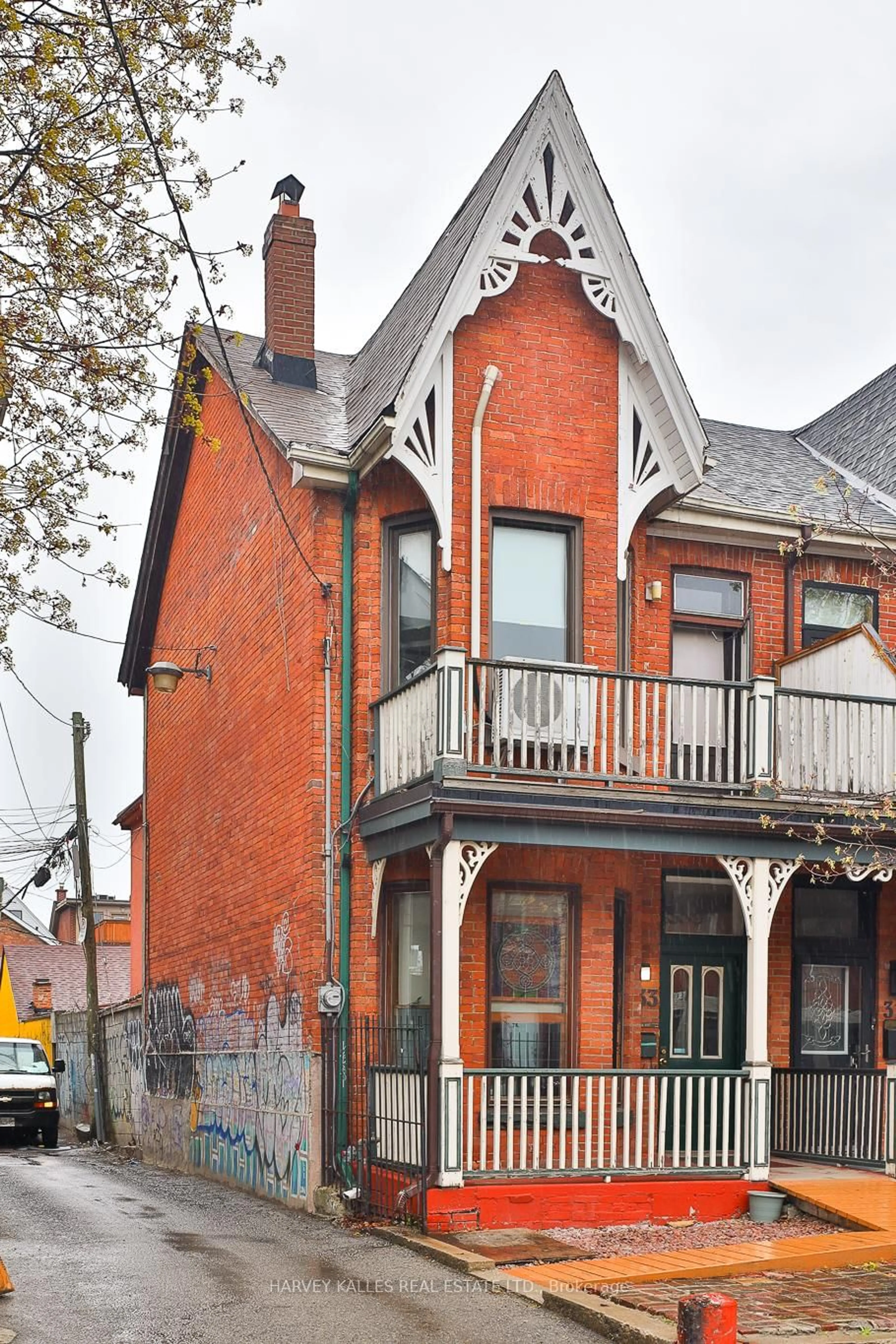 Home with brick exterior material, street for 33 Clinton St, Toronto Ontario M6J 2N9