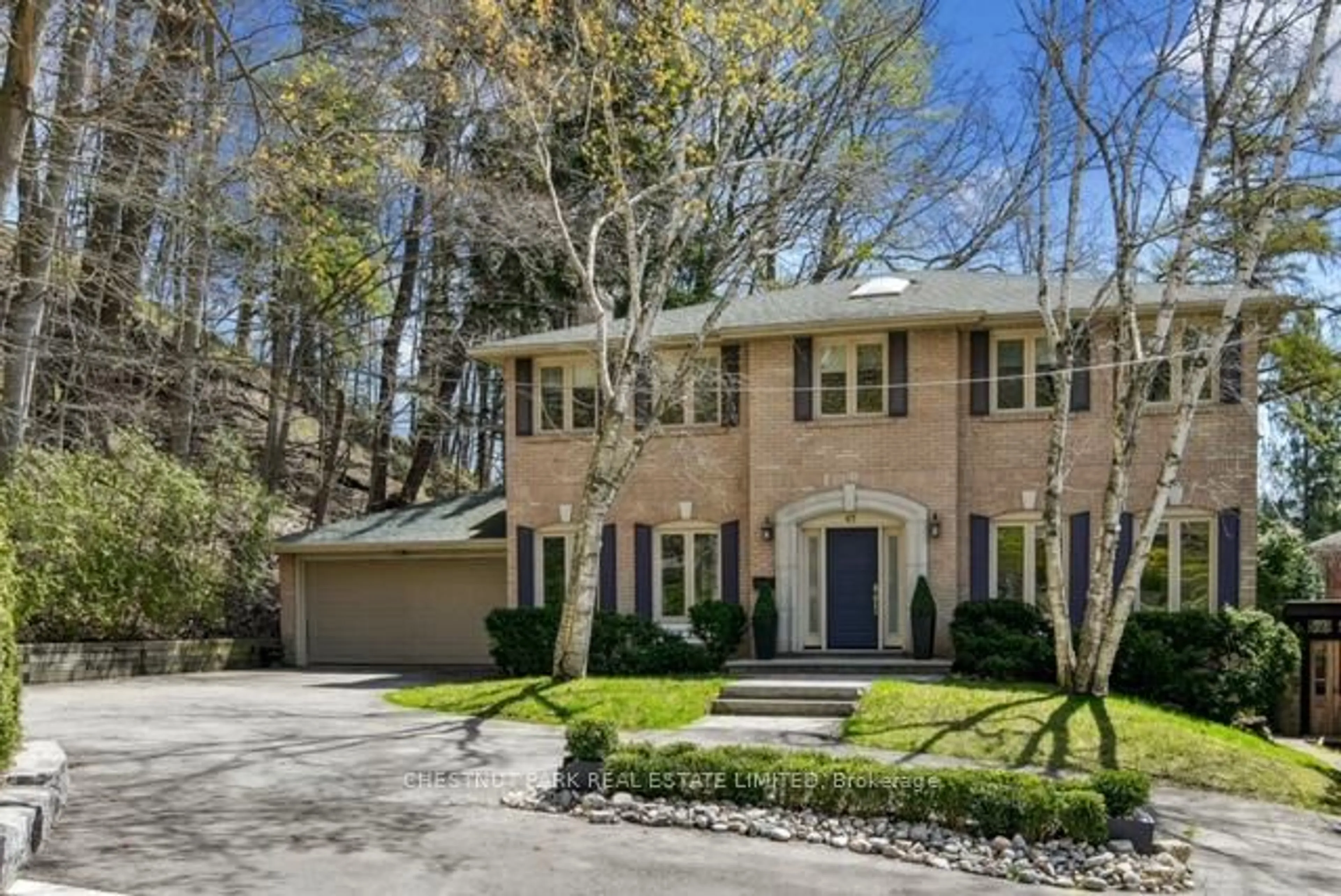 Home with brick exterior material, street for 43 Brookfield Rd, Toronto Ontario M2P 1B2