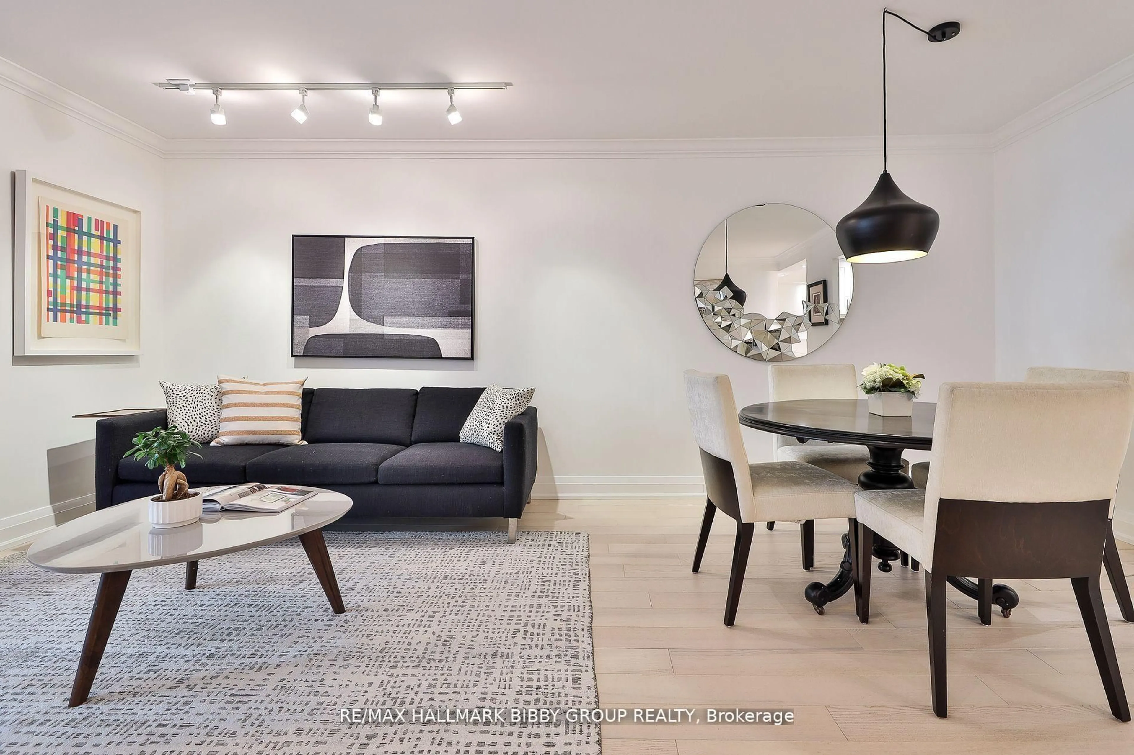 Living room with furniture, unknown for 61 St Clair Ave #206, Toronto Ontario M4V 2Y8