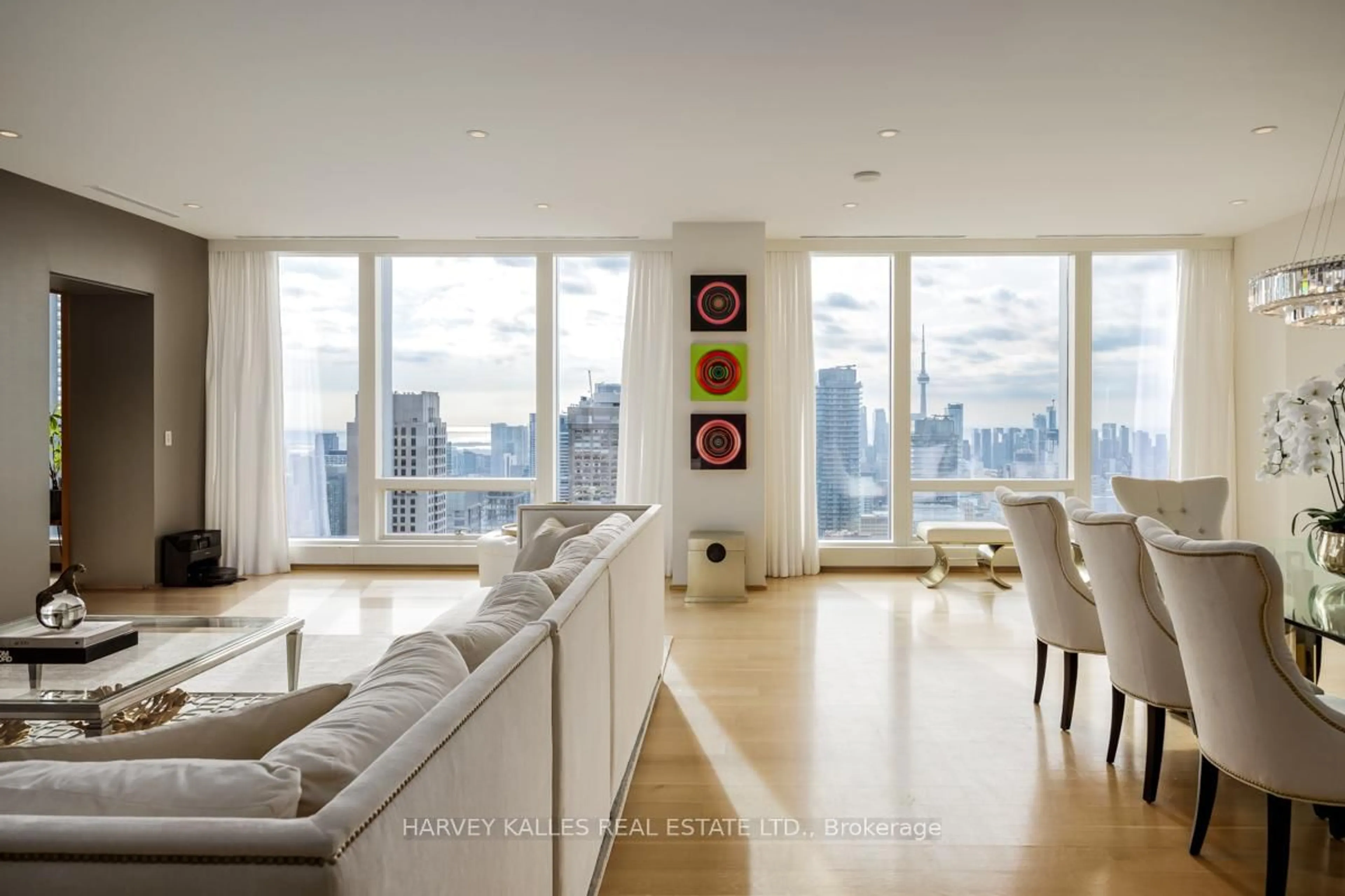 Living room with furniture, unknown for 50 Yorkville Ave #4403, Toronto Ontario M4W 0A3