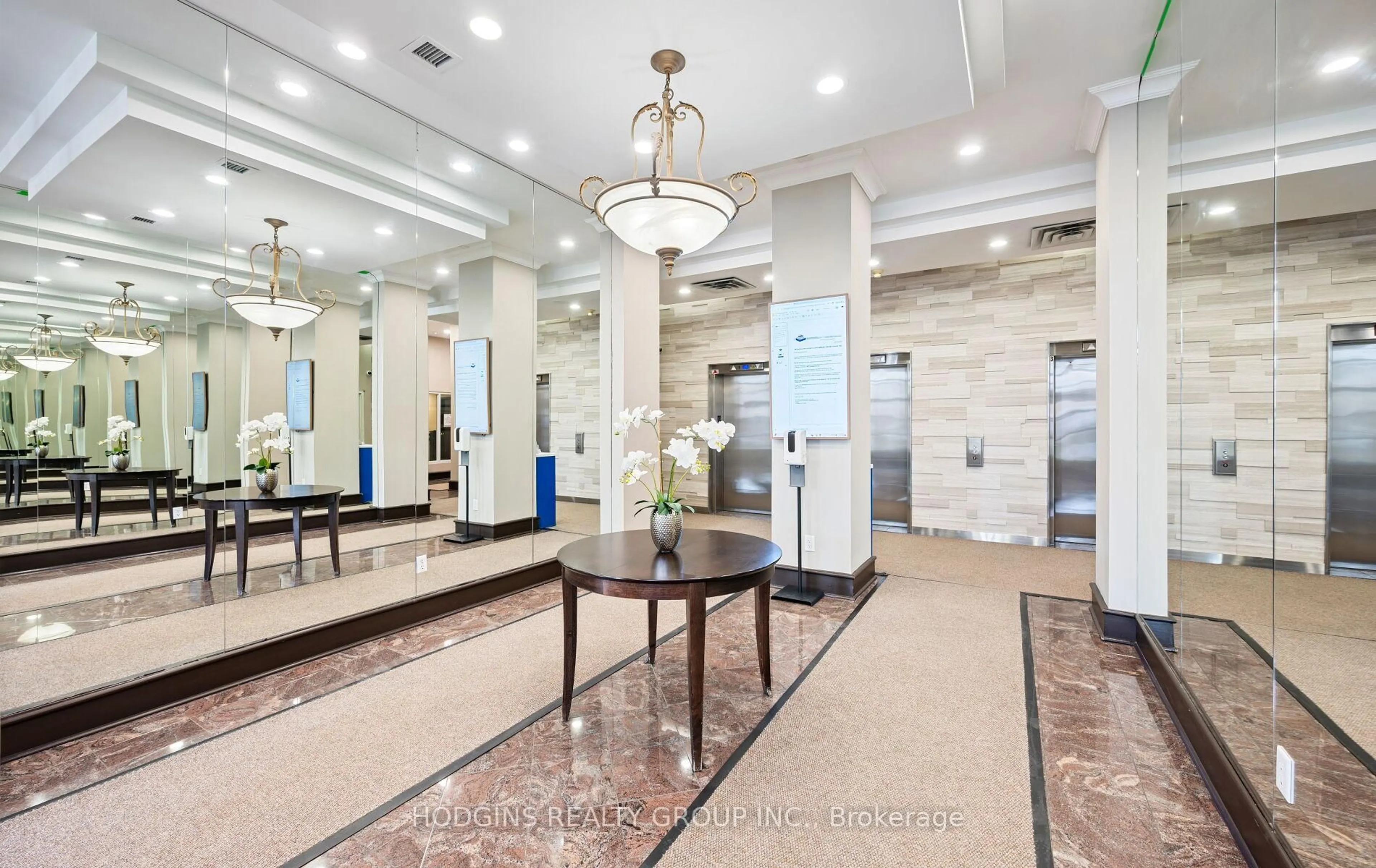 Lobby for 21 Overlea Blvd #1904, Toronto Ontario M4H 1P2