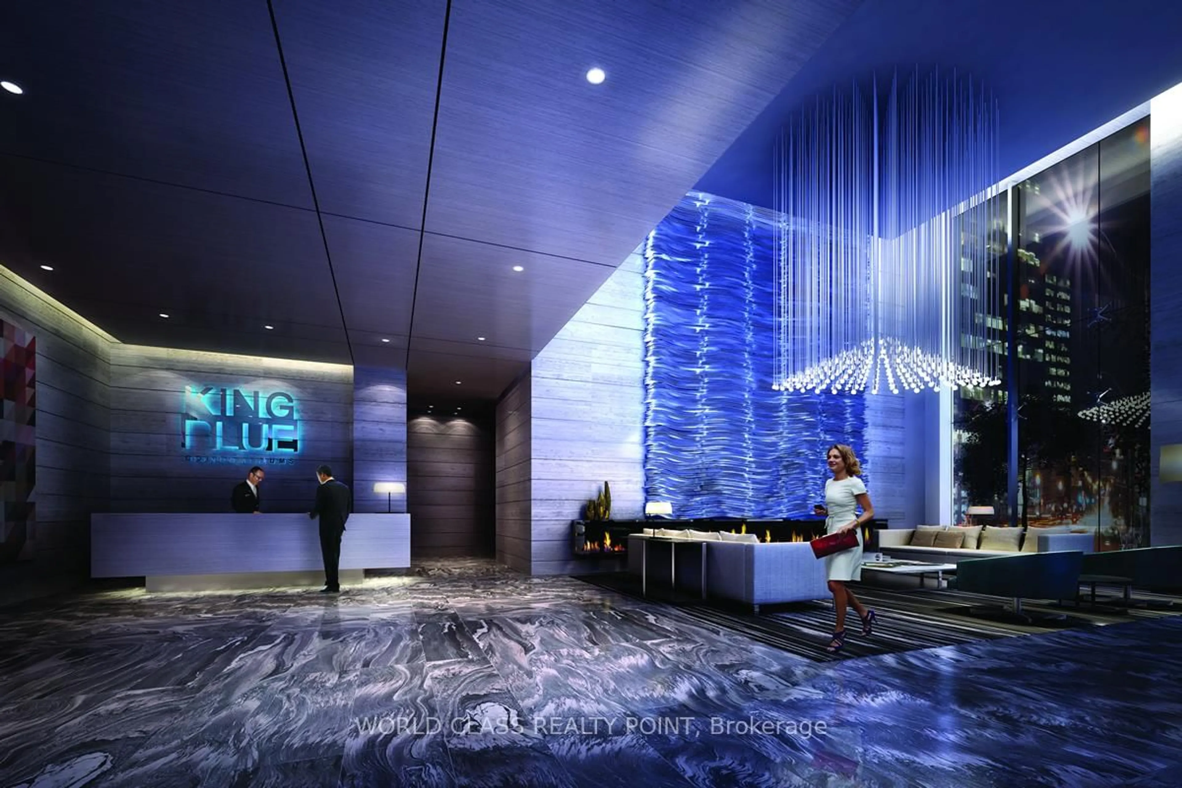 Lobby for 115 Blue Jays Way #4506, Toronto Ontario M5V 0N4