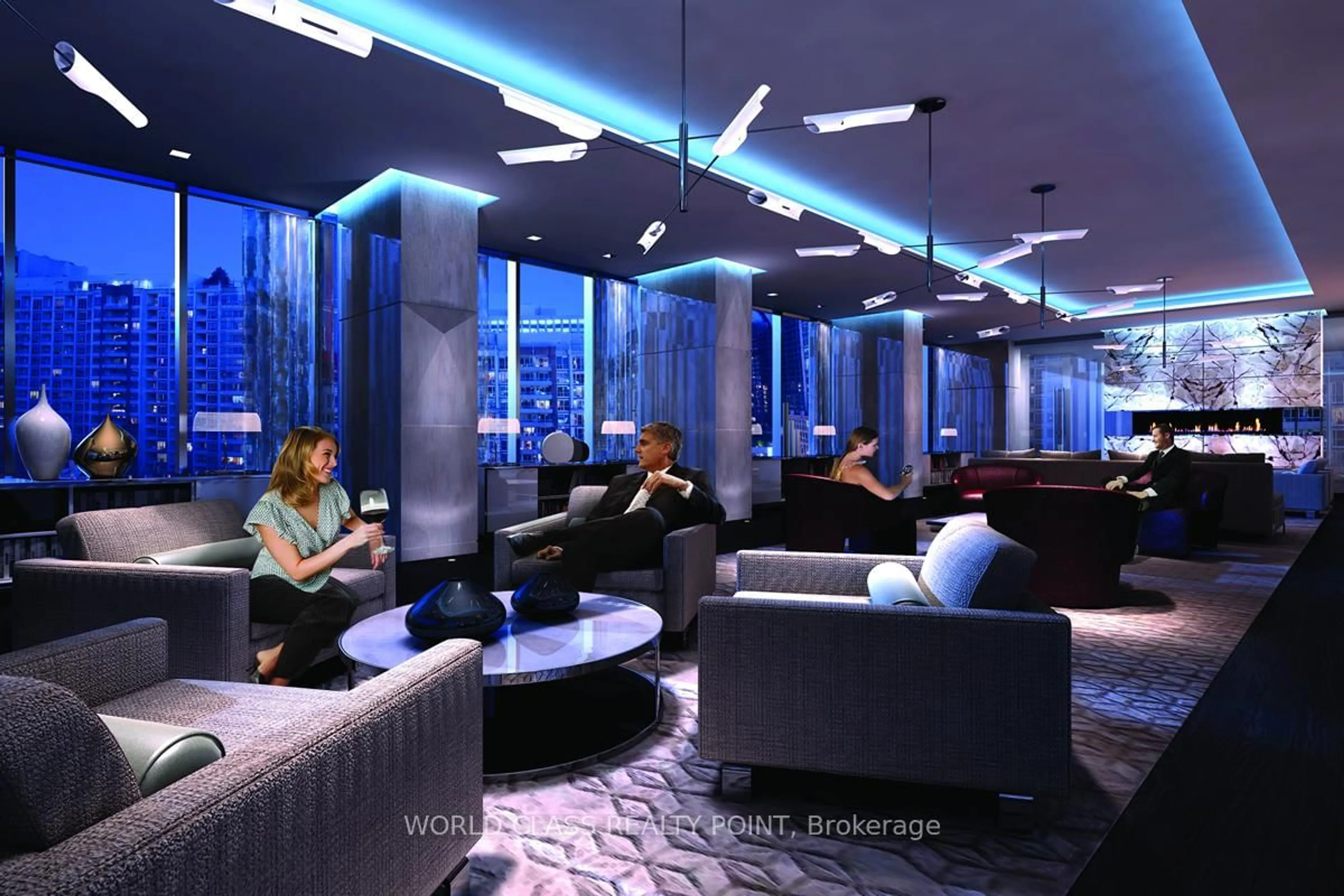 Lobby for 115 Blue Jays Way #4506, Toronto Ontario M5V 0N4