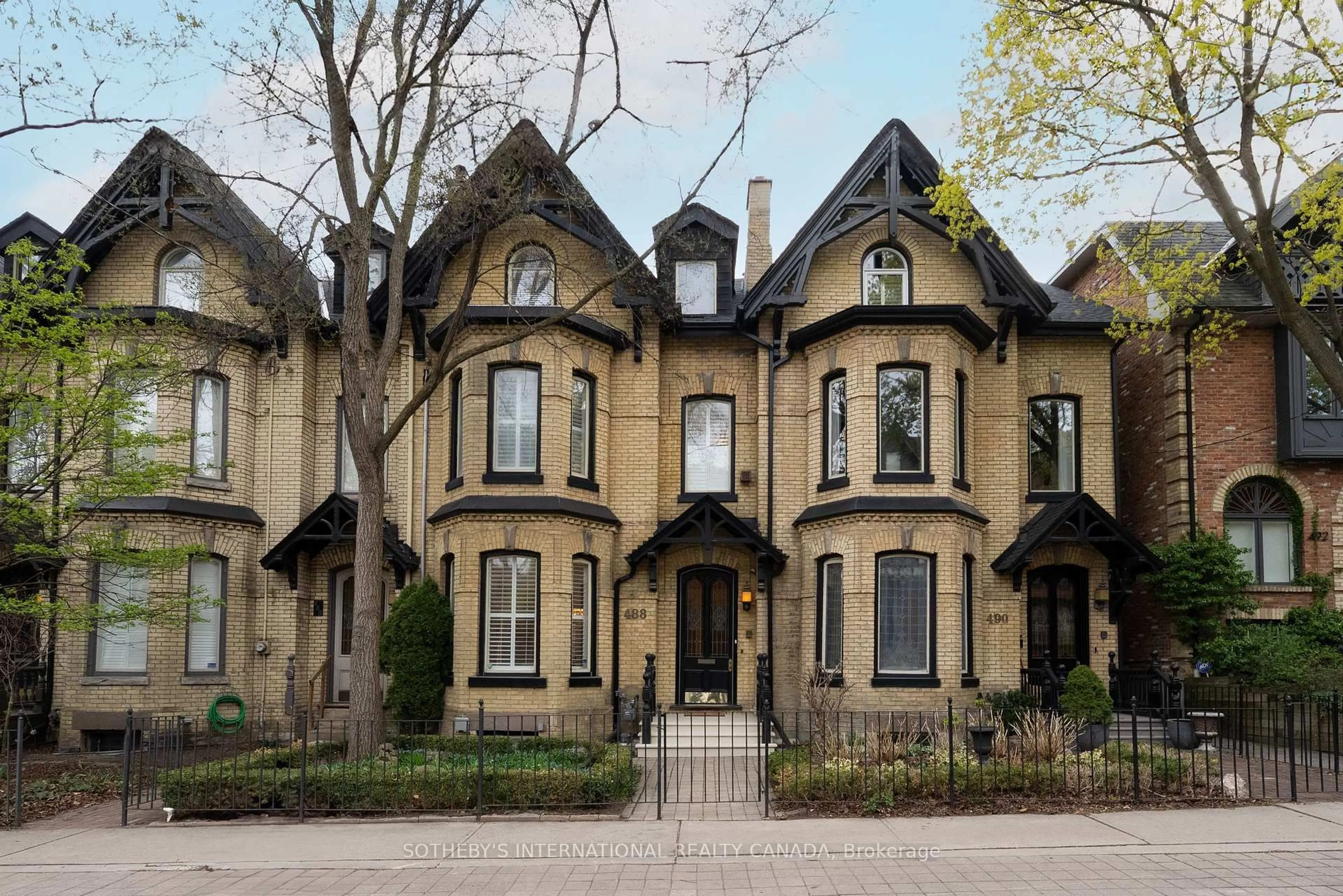 Home with brick exterior material, street for 488 Ontario St, Toronto Ontario M4X 1M7
