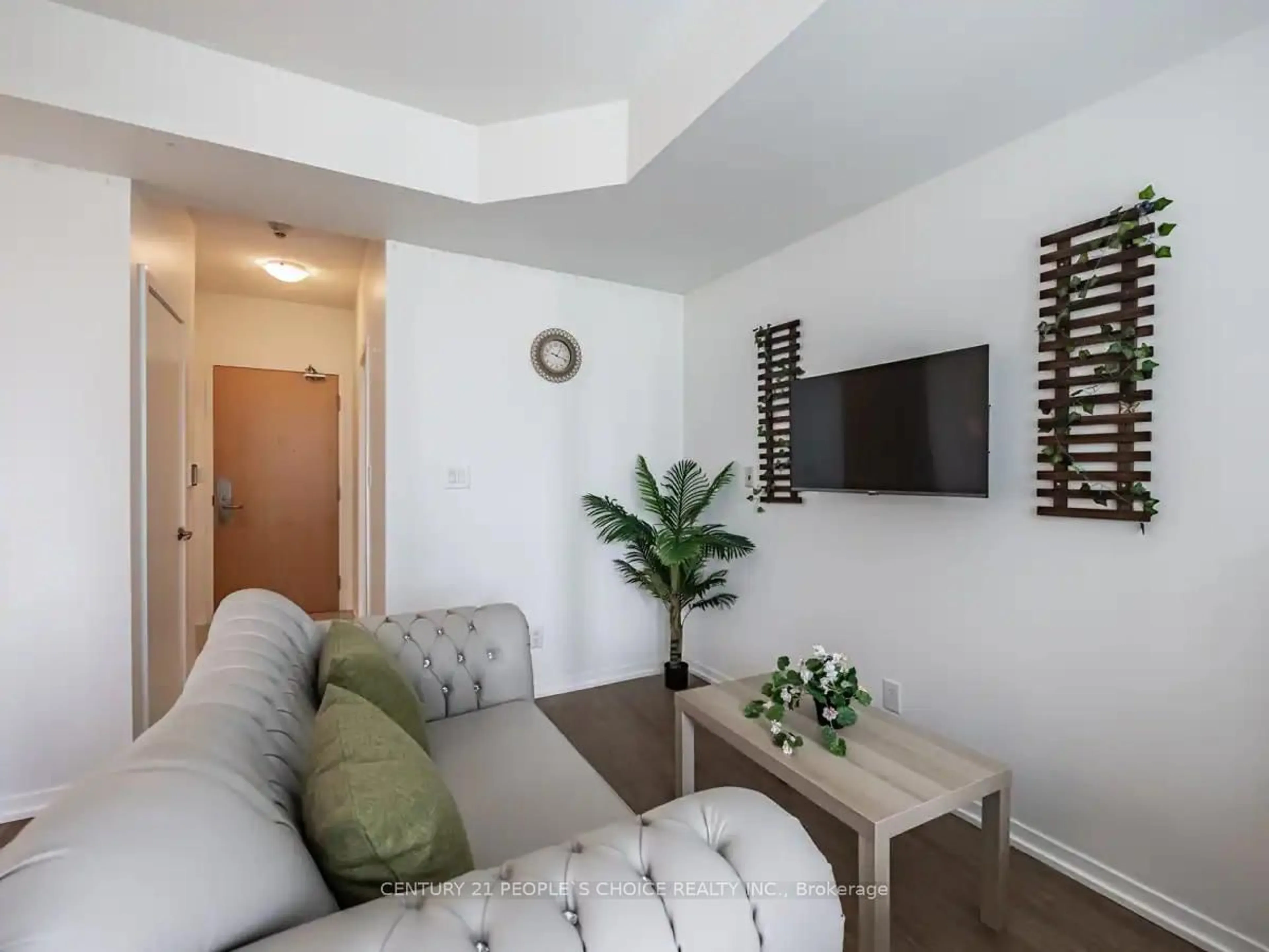 Living room with furniture, unknown for 65 Bremner Blvd #1203, Toronto Ontario M5J 0A7