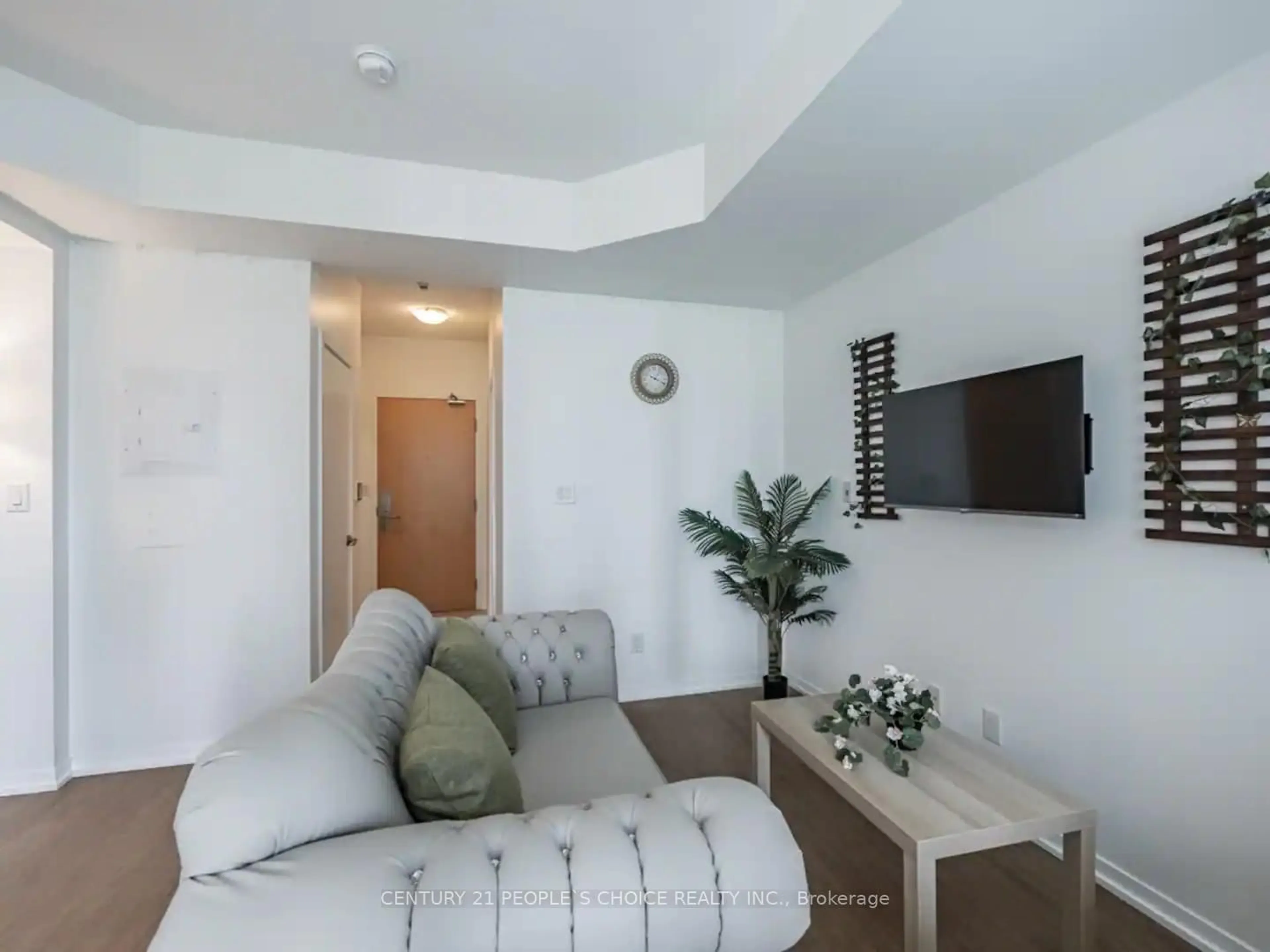 Living room with furniture, unknown for 65 Bremner Blvd #1203, Toronto Ontario M5J 0A7