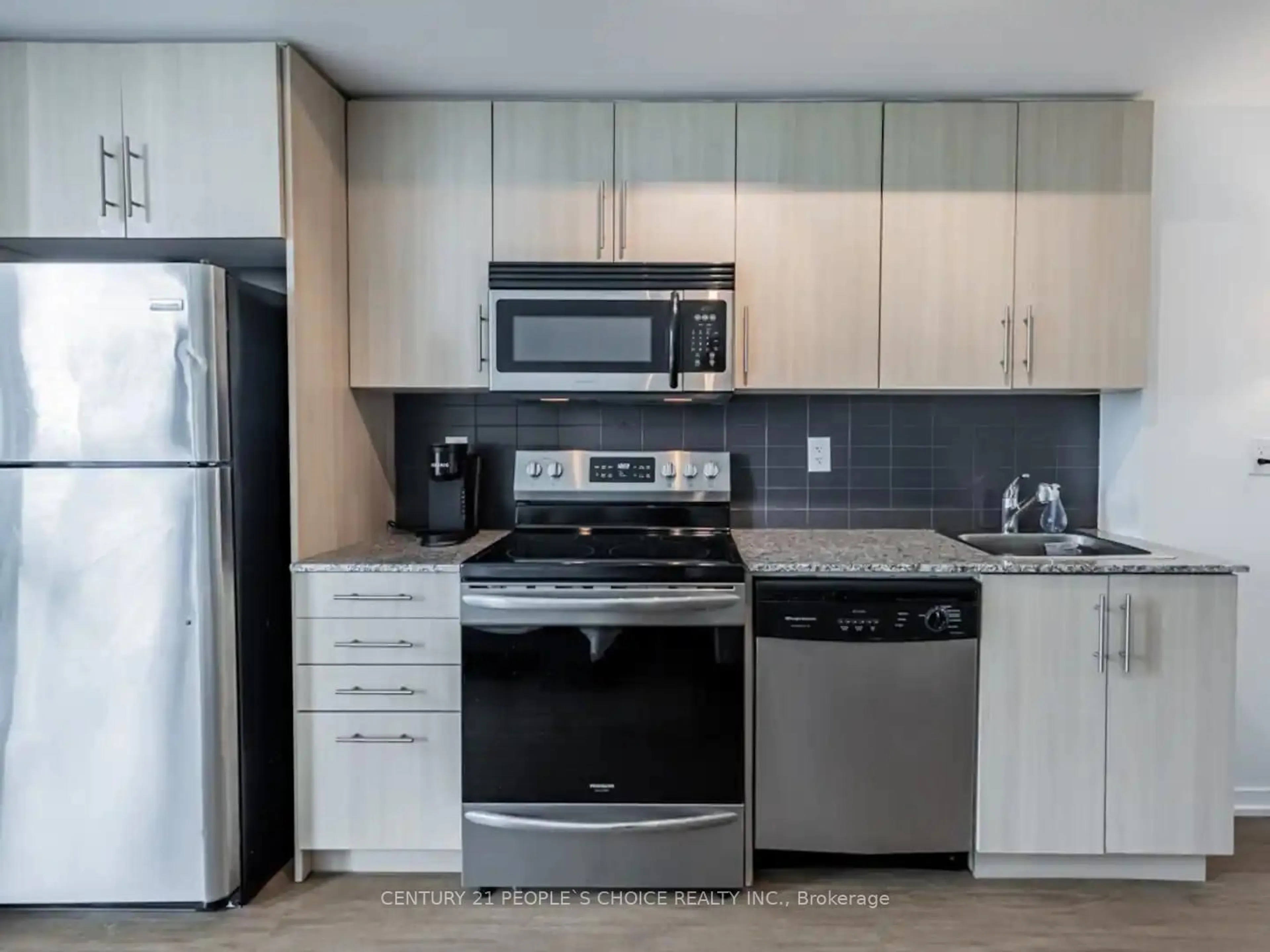 Standard kitchen, unknown for 65 Bremner Blvd #1203, Toronto Ontario M5J 0A7