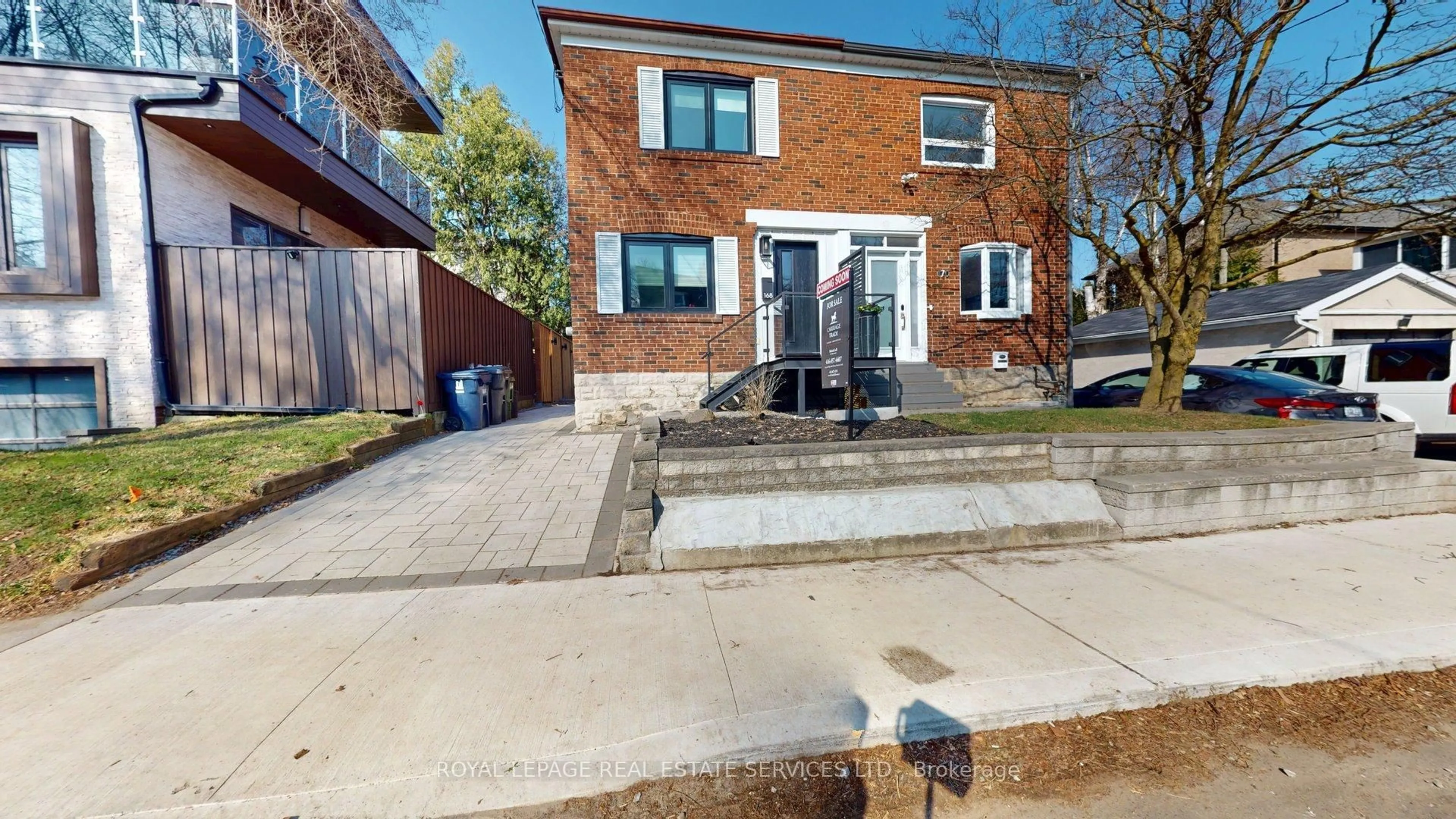 Home with brick exterior material, street for 168 Ronan Ave, Toronto Ontario M4N 2Y6