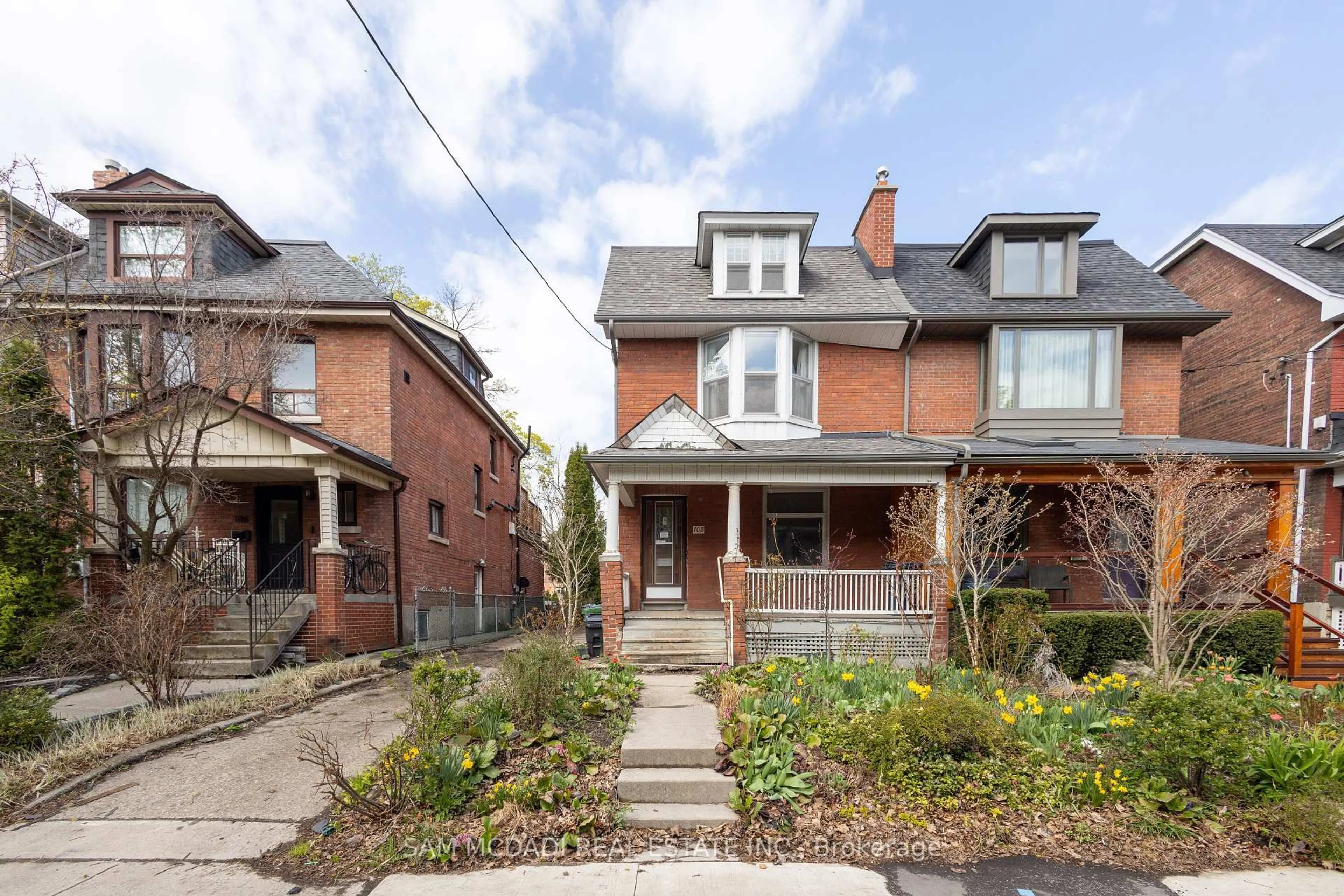 Home with brick exterior material, street for 108 Concord Ave, Toronto Ontario M6H 2P3
