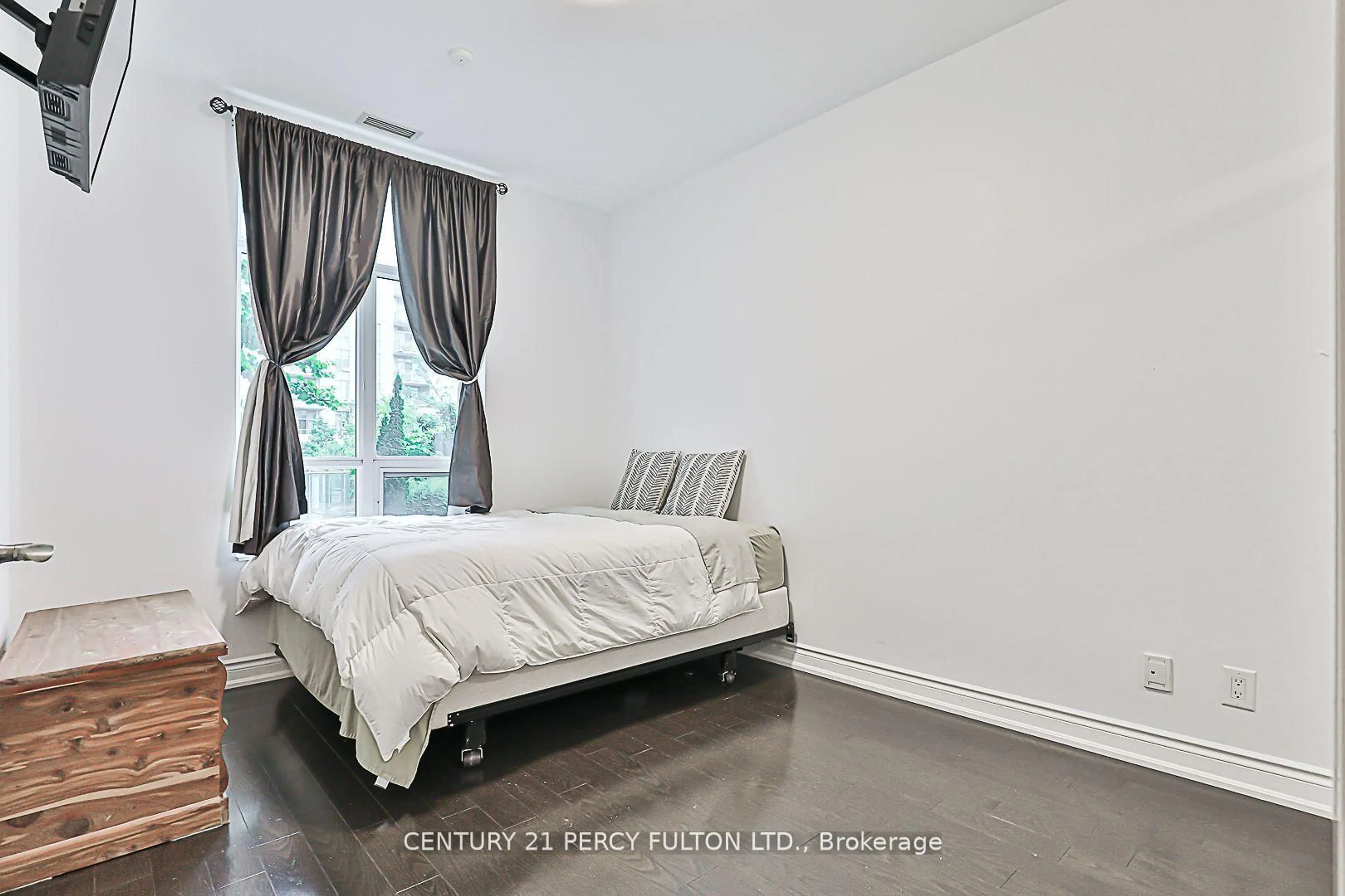Bedroom with bed, unknown for 10 Bloorview Pl #119, Toronto Ontario M2J 0B1
