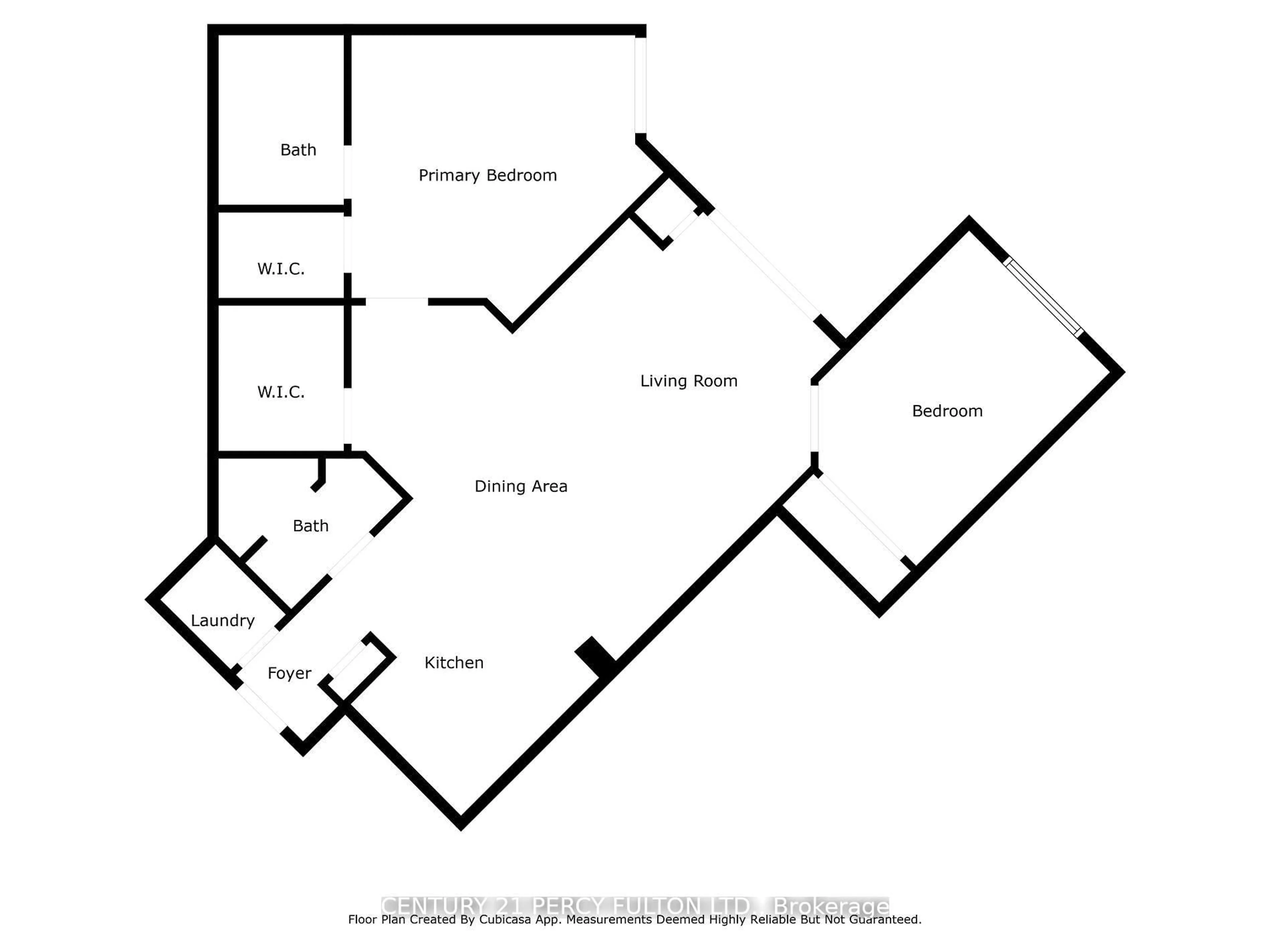 Floor plan for 10 Bloorview Pl #119, Toronto Ontario M2J 0B1