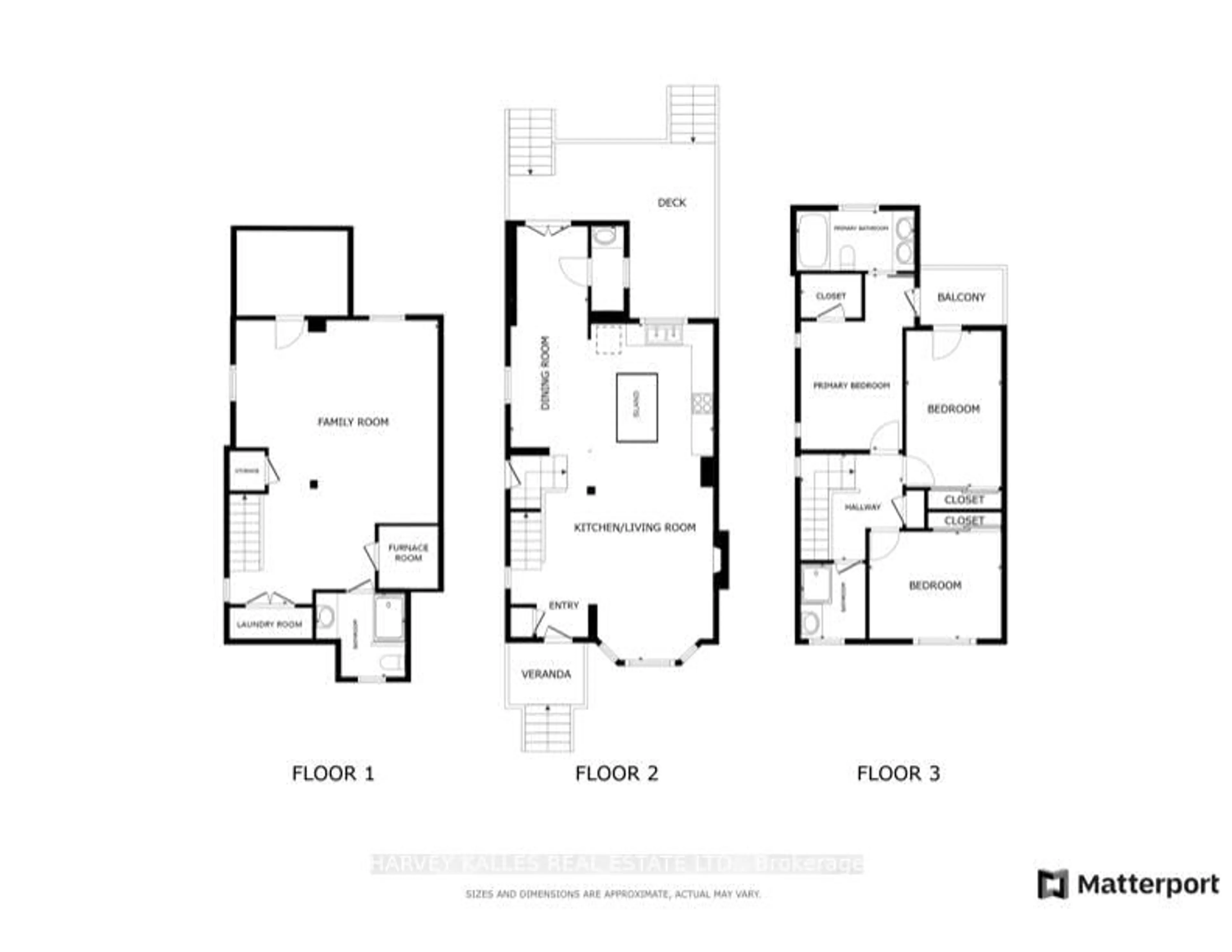 Floor plan for 356 Lauder Ave, Toronto Ontario M6E 3H8