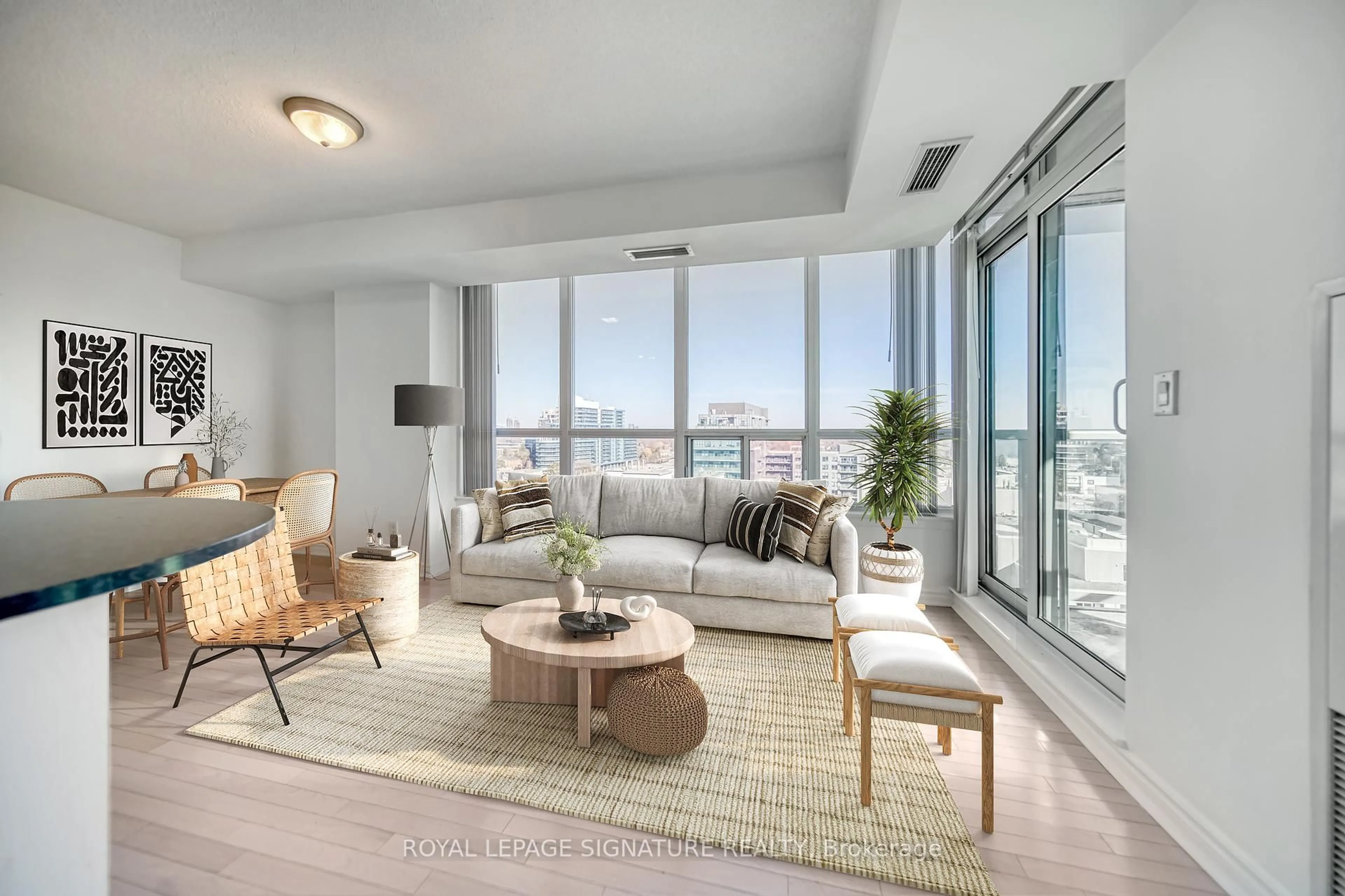 Living room with furniture, unknown for 17 Barberry Pl #1402, Toronto Ontario M2K 3E2