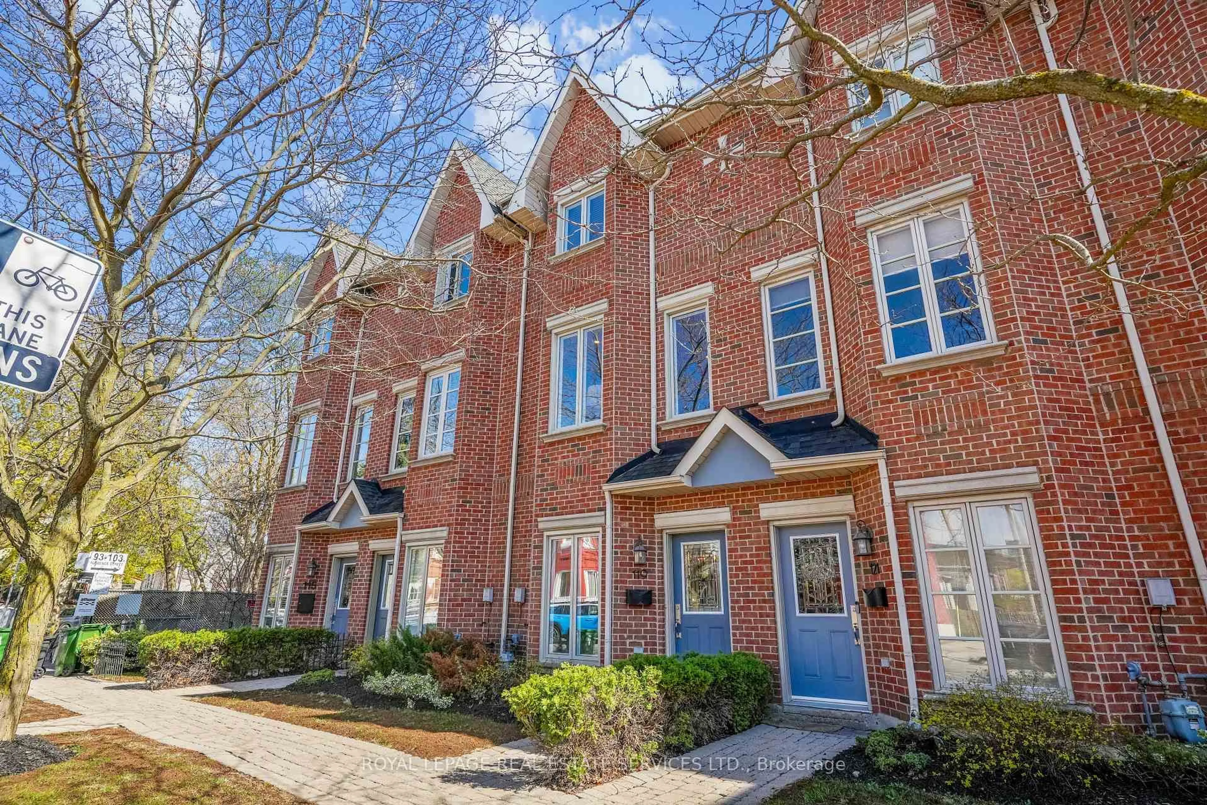 Home with brick exterior material, street for 119 Florence St, Toronto Ontario M6K 1P4