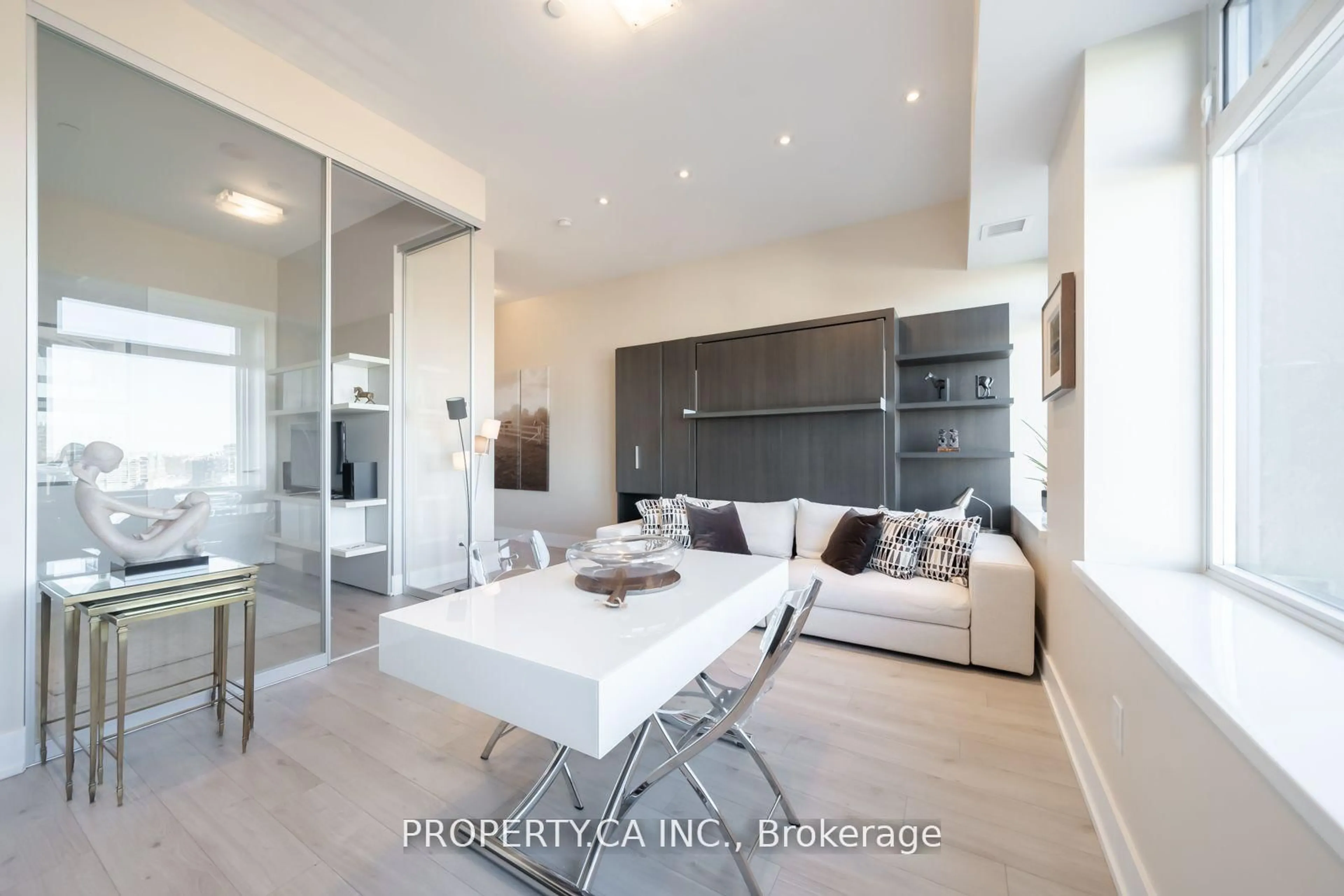 Living room with furniture, unknown for 111 St Clair Ave #1728, Toronto Ontario M4V 1N5