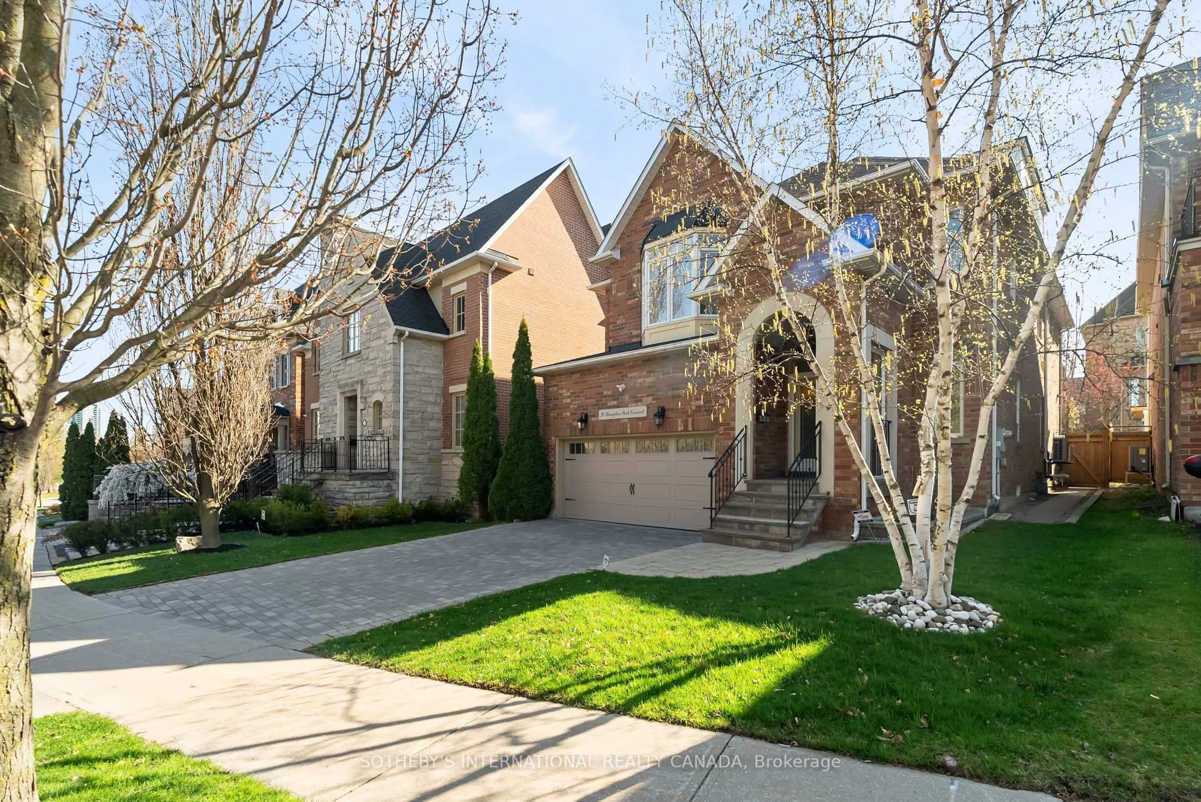 Home with brick exterior material, street for 20 Hampton Park Cres, Toronto Ontario M4W 3X7