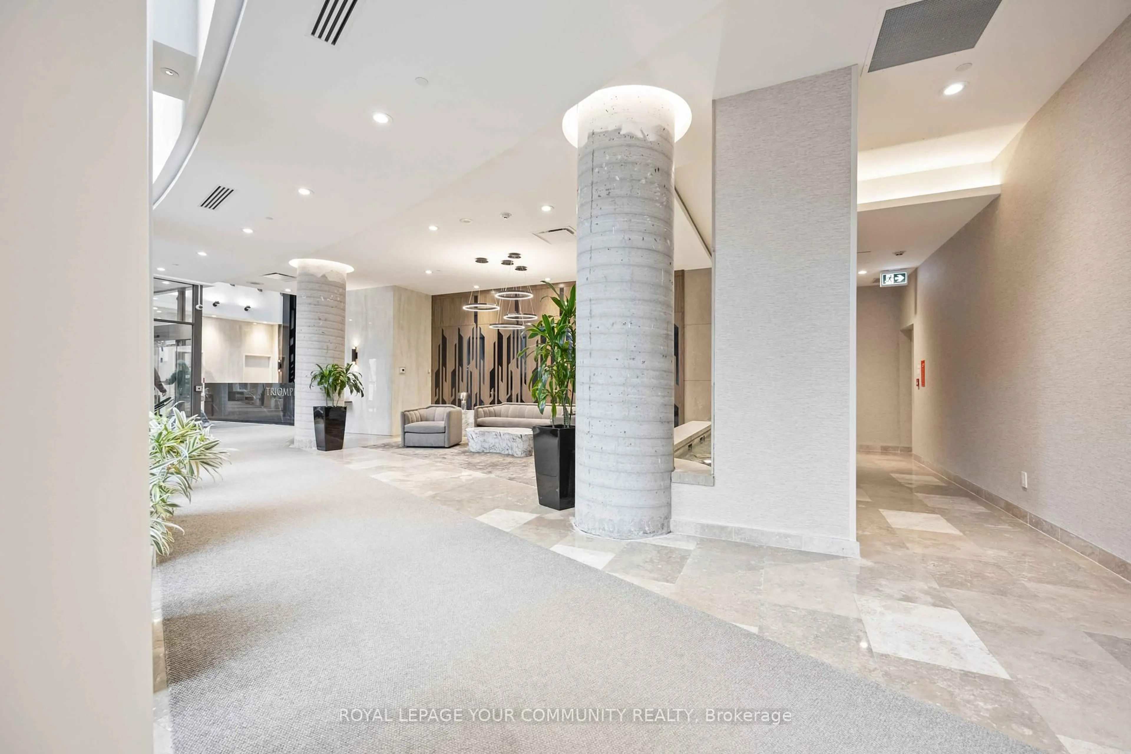 Lobby for 5 Northtown Way #2213, Toronto Ontario M2N 7A1