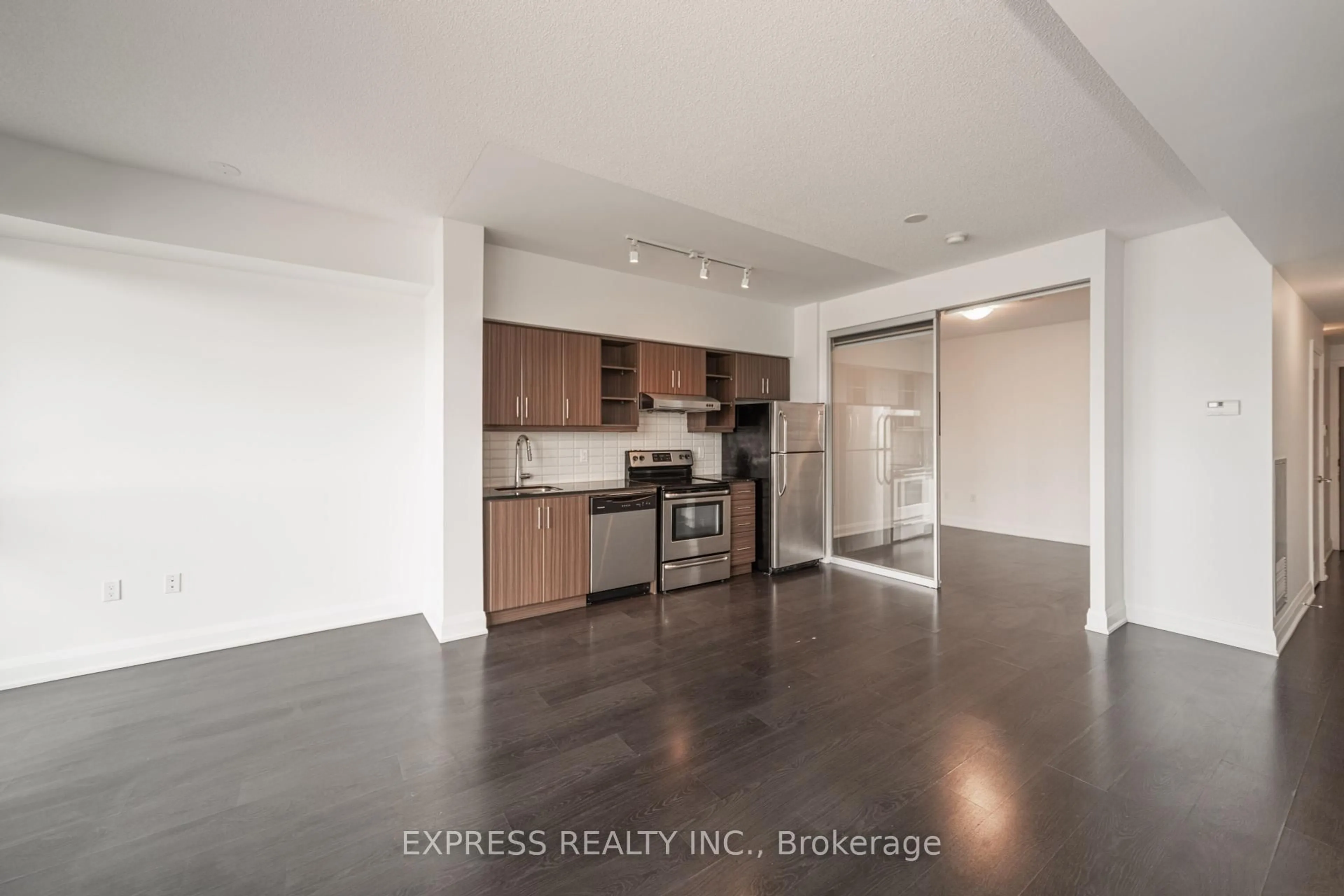 Open concept kitchen, unknown for 160 Vanderhoof Ave #716, Toronto Ontario M4G 0B7