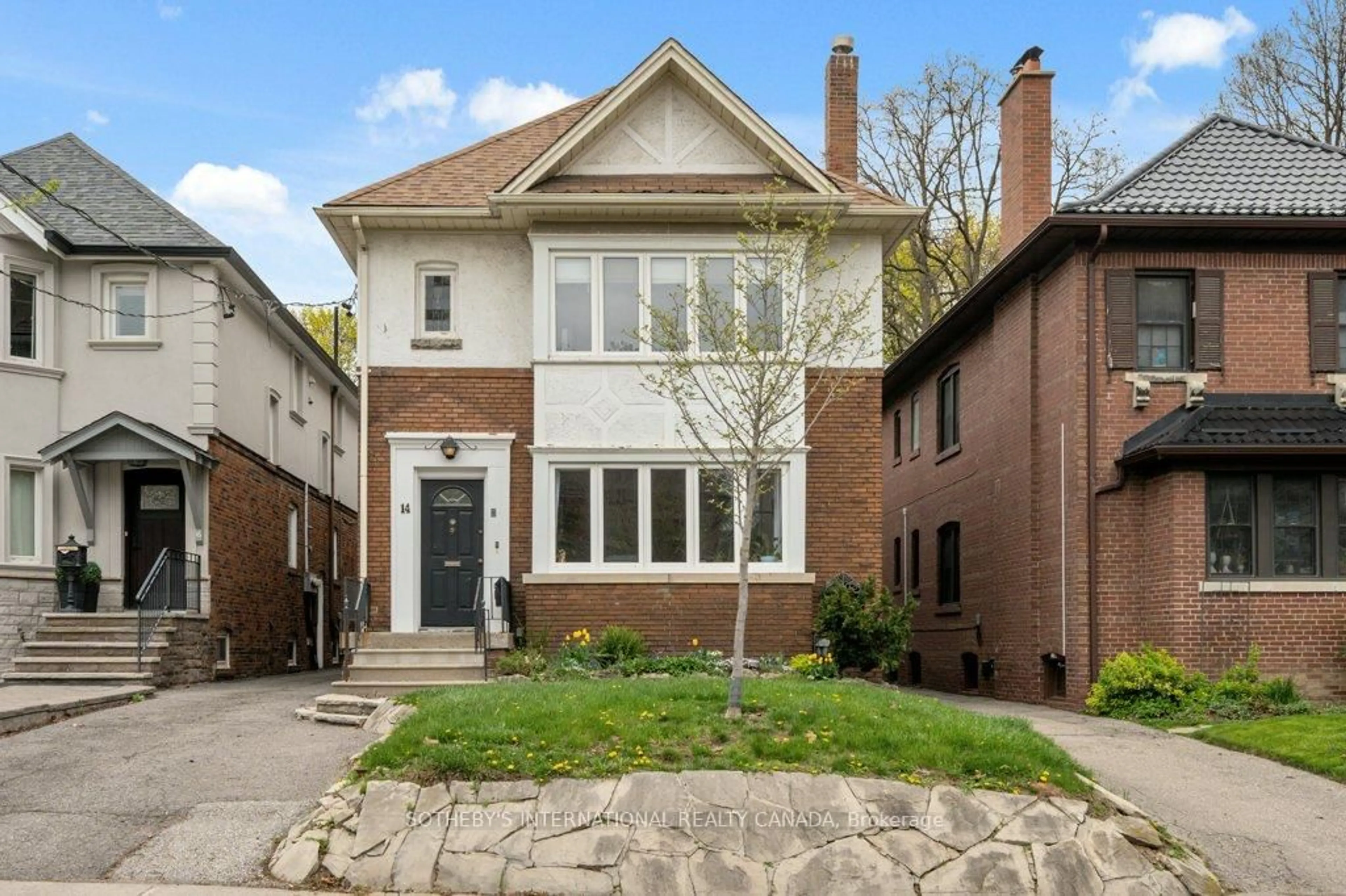Home with brick exterior material, street for 14 Kilbarry Rd, Toronto Ontario M5P 1K5