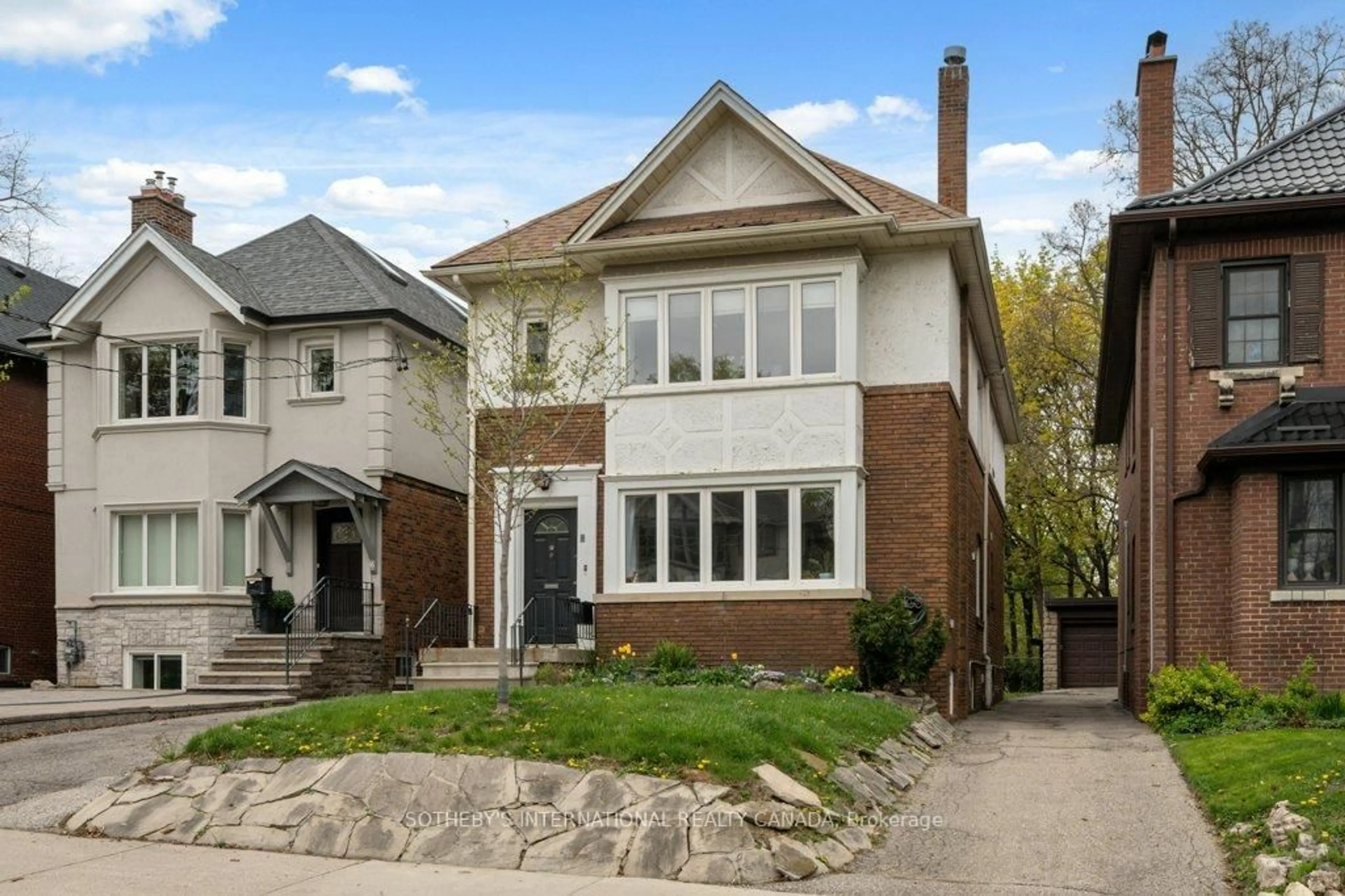 Home with brick exterior material, street for 14 Kilbarry Rd, Toronto Ontario M5P 1K5