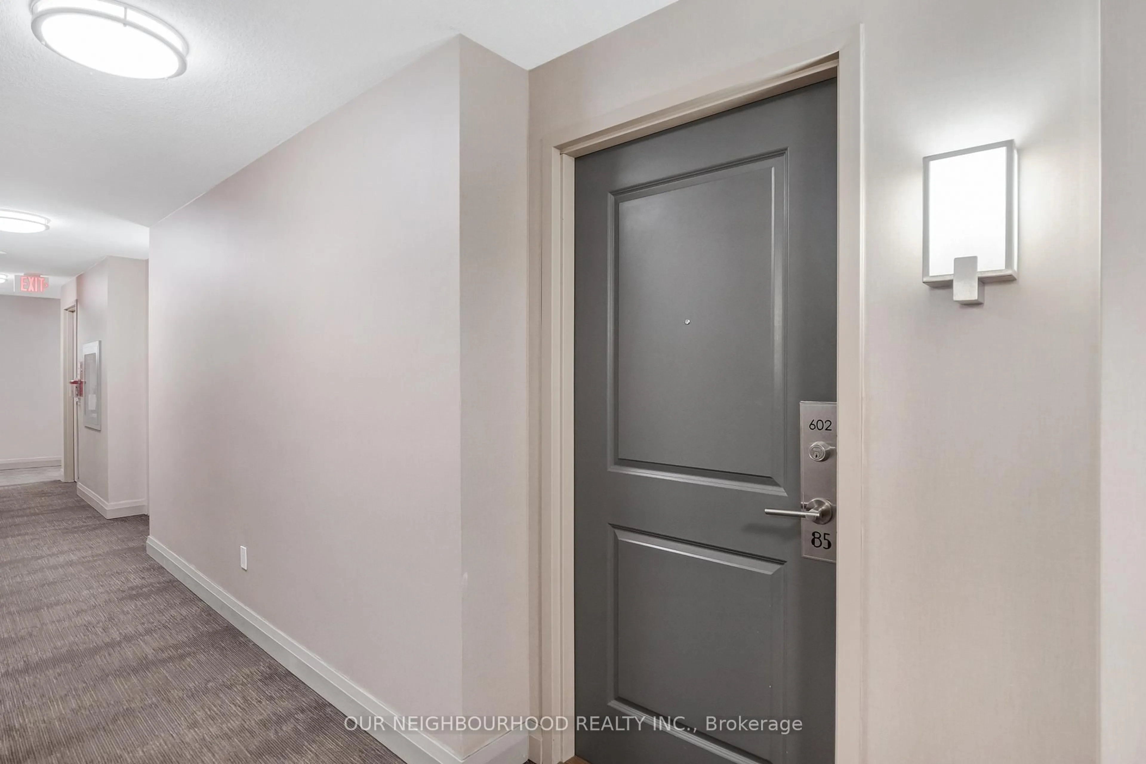 Indoor entryway for 85 East Liberty St #602, Toronto Ontario M6K 0A2