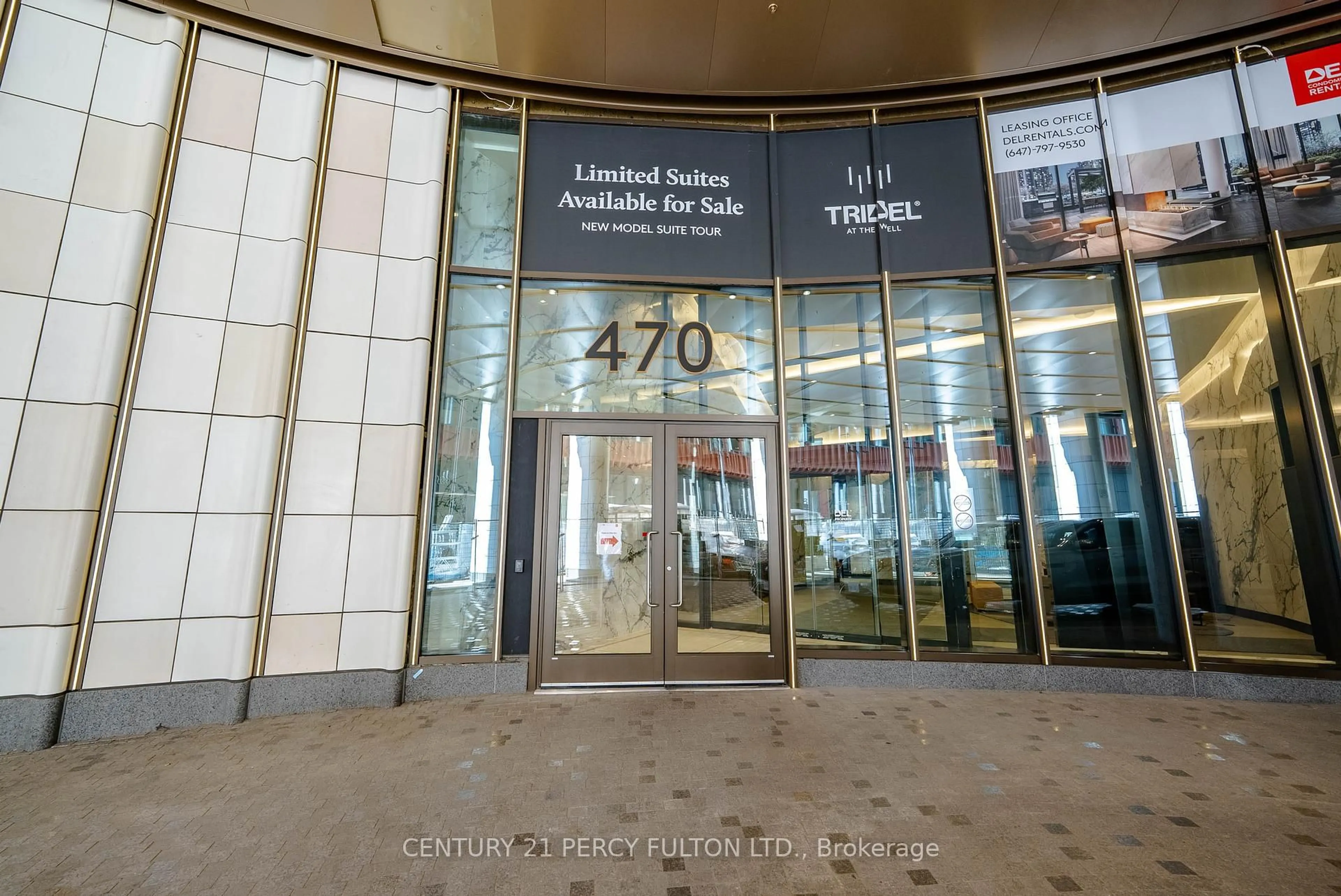 Indoor foyer for 470 Front St #1301, Toronto Ontario M5V 0V6