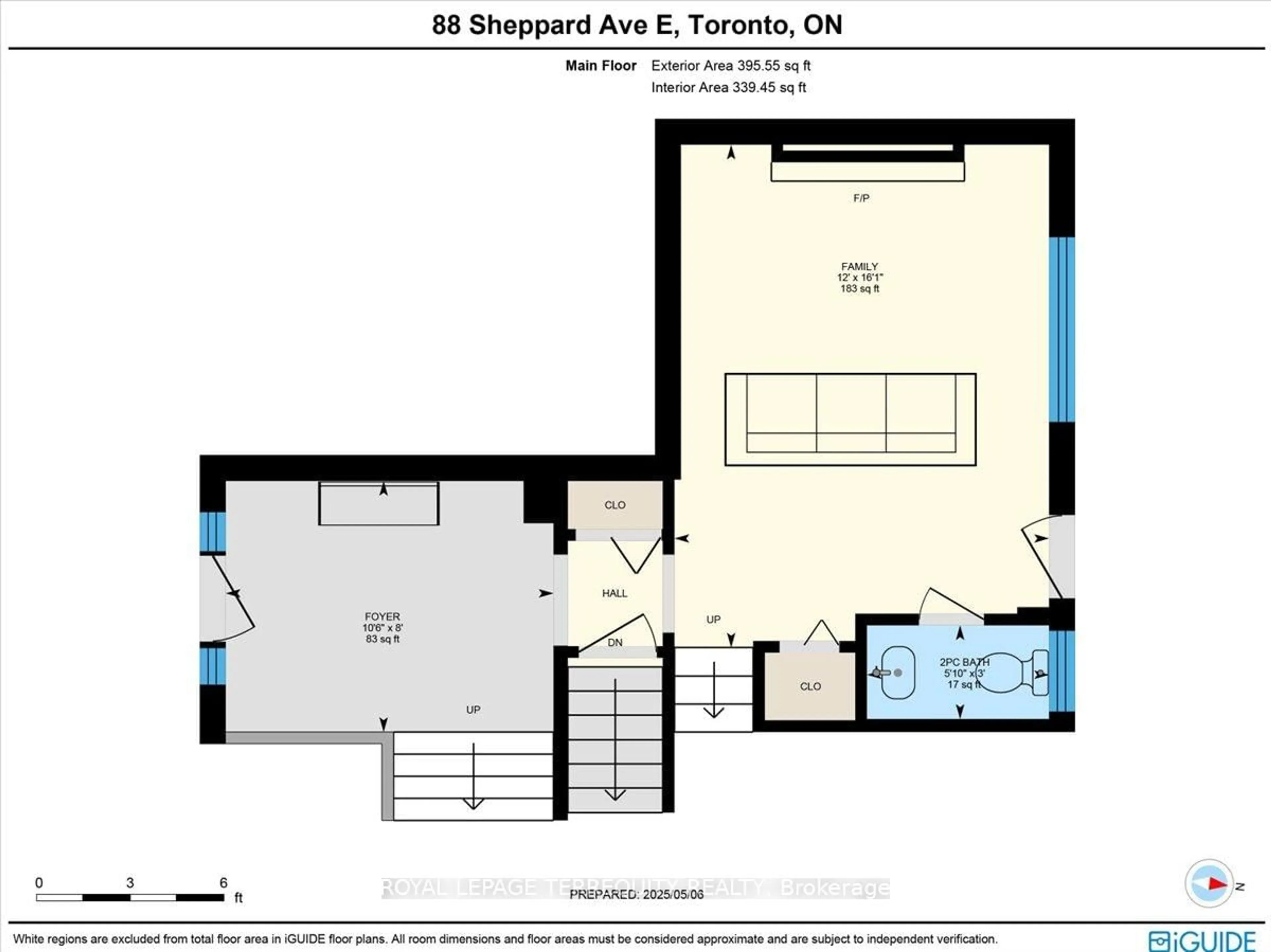 Floor plan for 88 Old Sheppard Ave, Toronto Ontario M2J 3L5